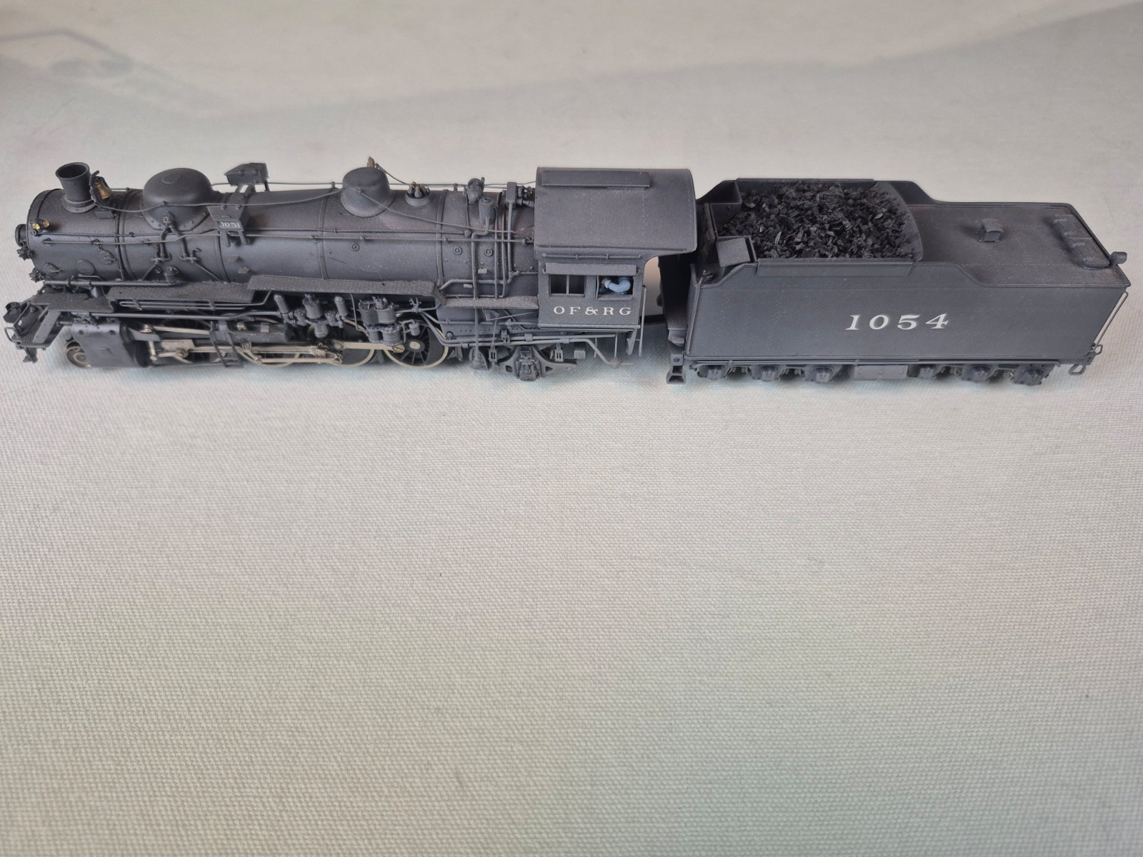HO BRASS SUNSET MODELS AT&SF 2-8-2 #3160 – BACKHEAD DETAIL, FIREMAN, & ENGINEER