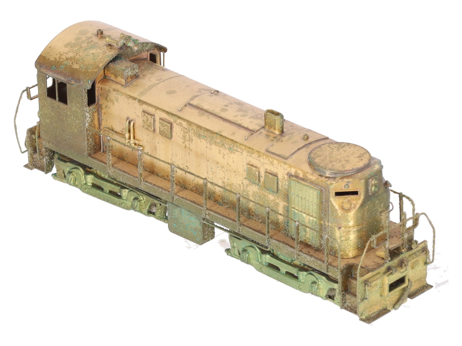 Alco Models D-112N HO BRASS N&W DL-440T6 Diesel Engine/Box