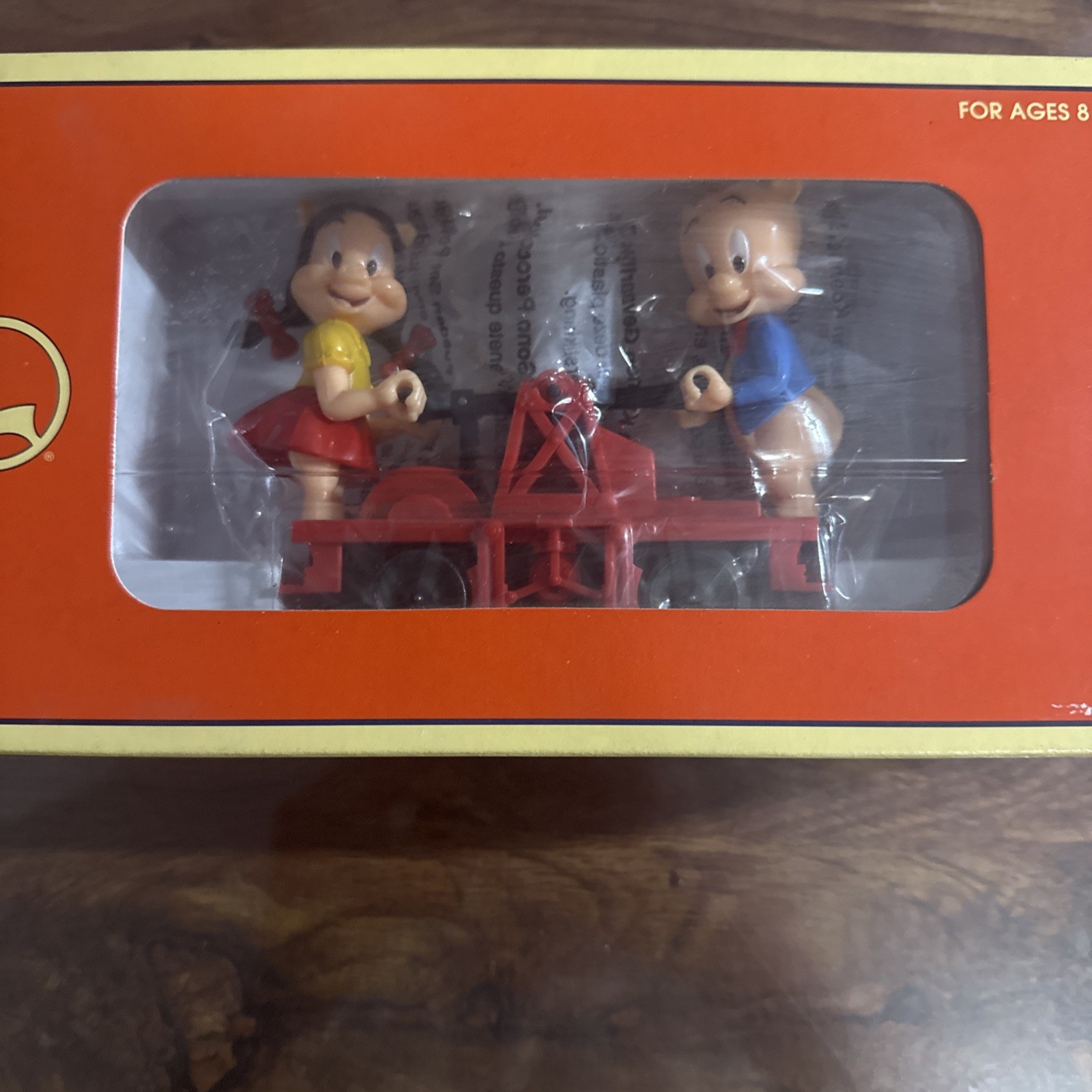 Lionel 6-18434 Porky & Petunia Handcar 1996 Warner Bros. Looney Tunes New