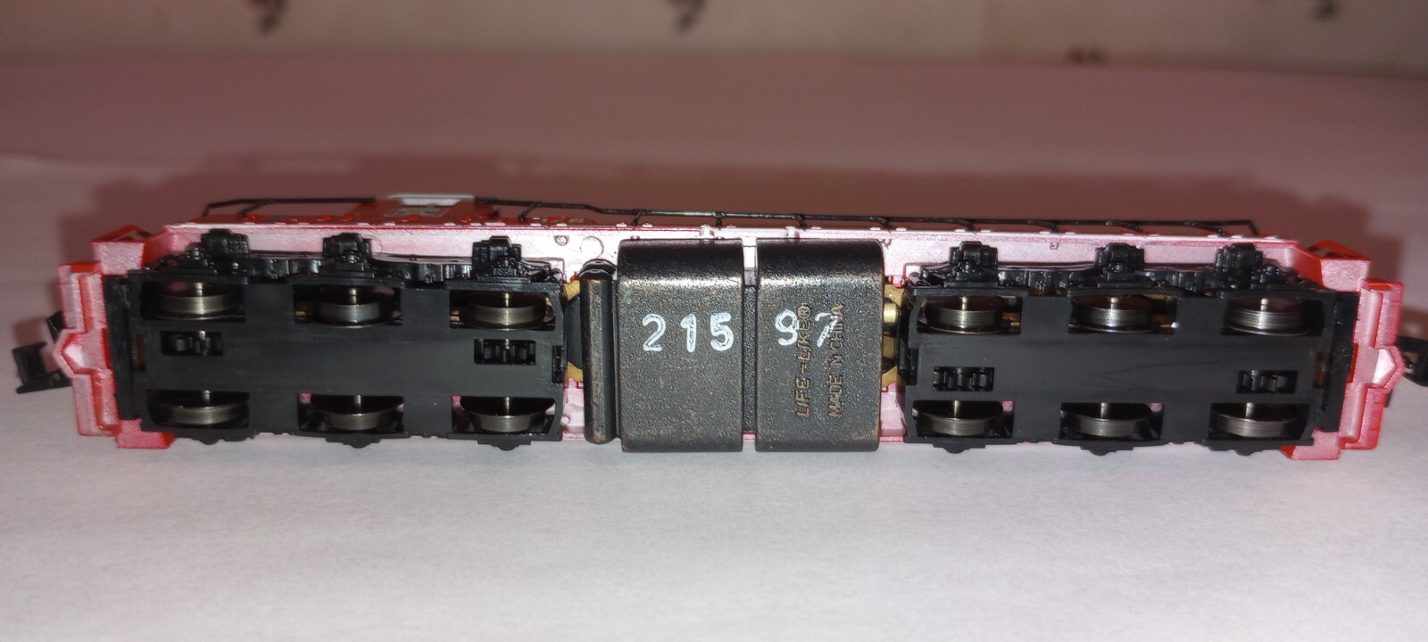 Life-Like #7745 SD7 CB&Q Diesel Locomotive Engine #346 Redbird Tested