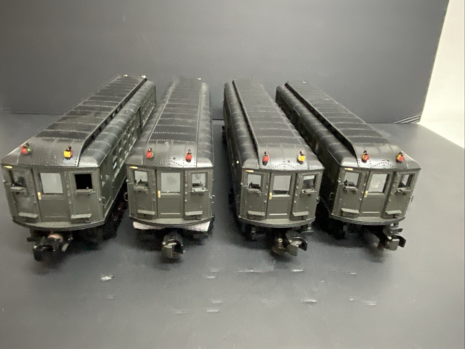 Railking by MTH 30-2447-1 Metropolitan (Green) 4-Car Subway Set w/ PS 2.0 J.34