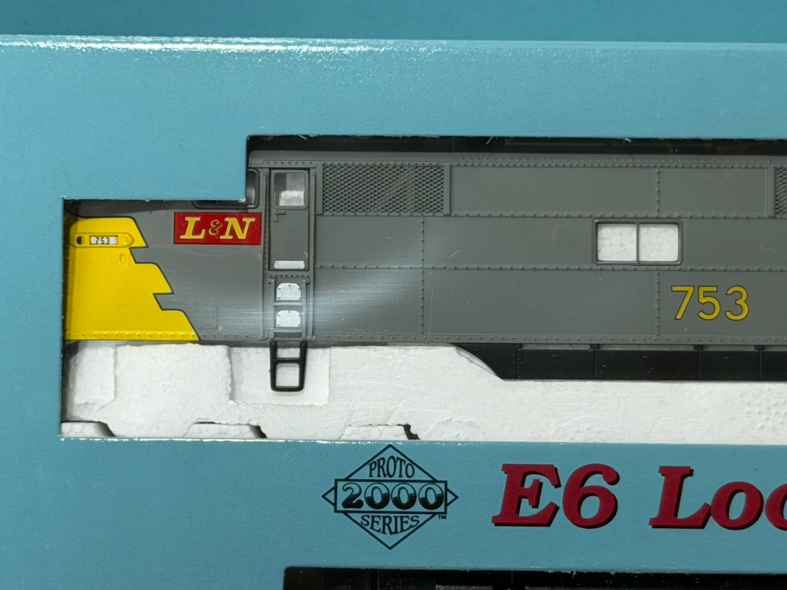 Vintage NOS Proto 2000 E6 Loco Louisville & Nashville #753 Mars HO Unopened NIB