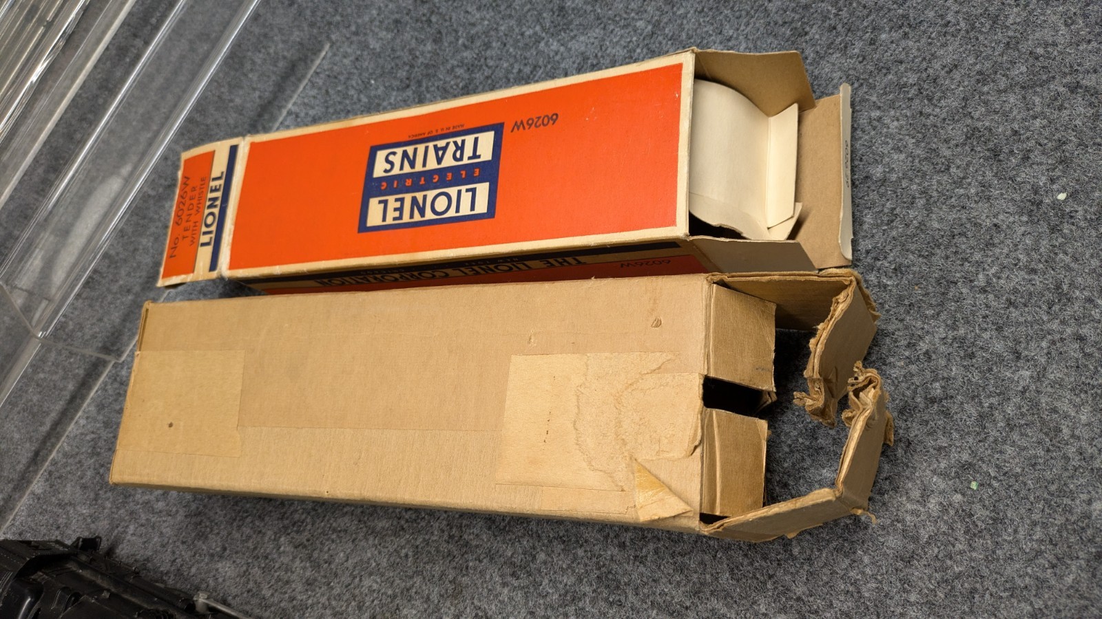 Lionel Postwar O Gauge 2016 Steam Locomotive & 6026W Tender – Tested