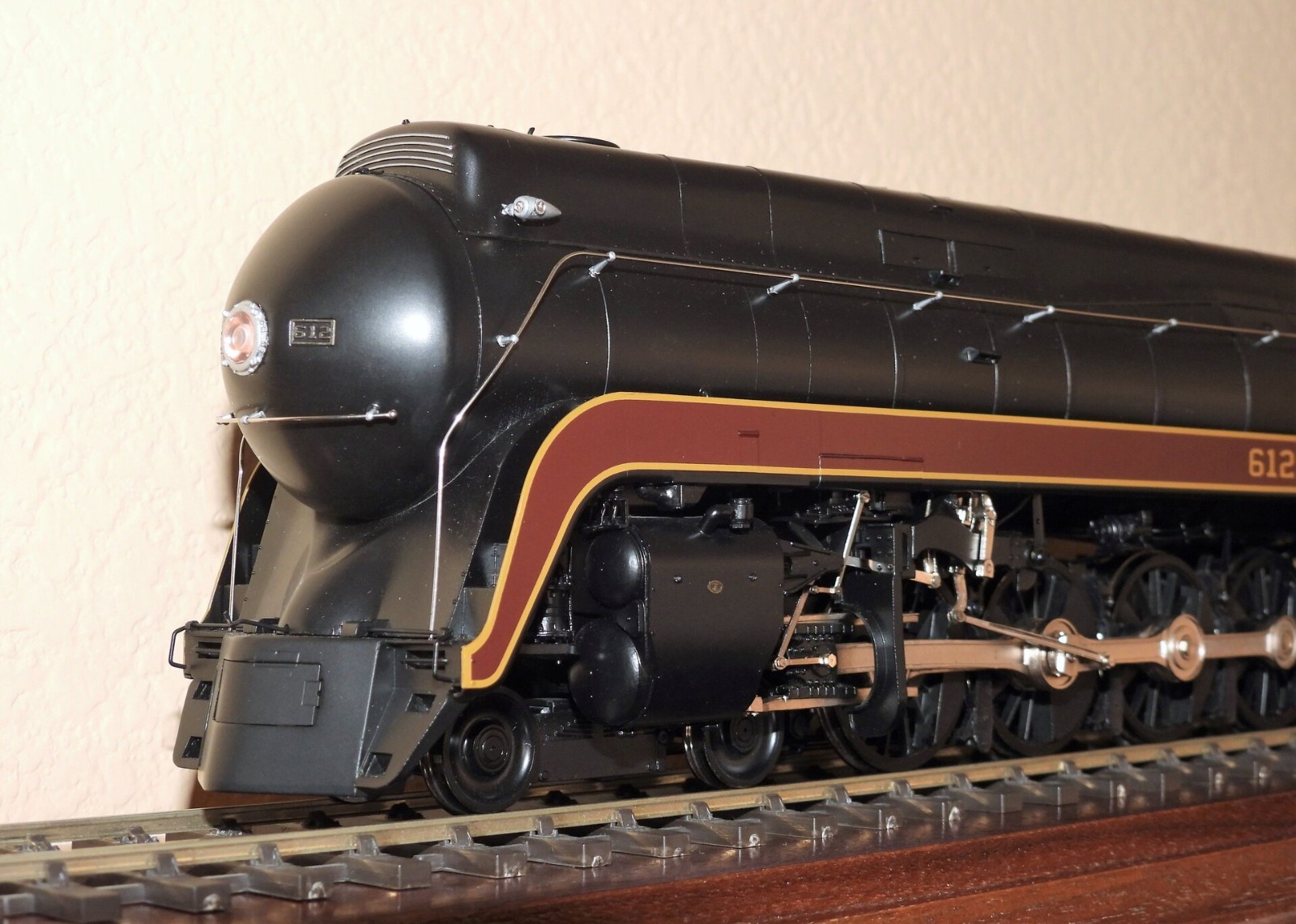 O Brass N&W J-Class 4-8-4 Steam Locomotive #612 Overland Models 0927.1