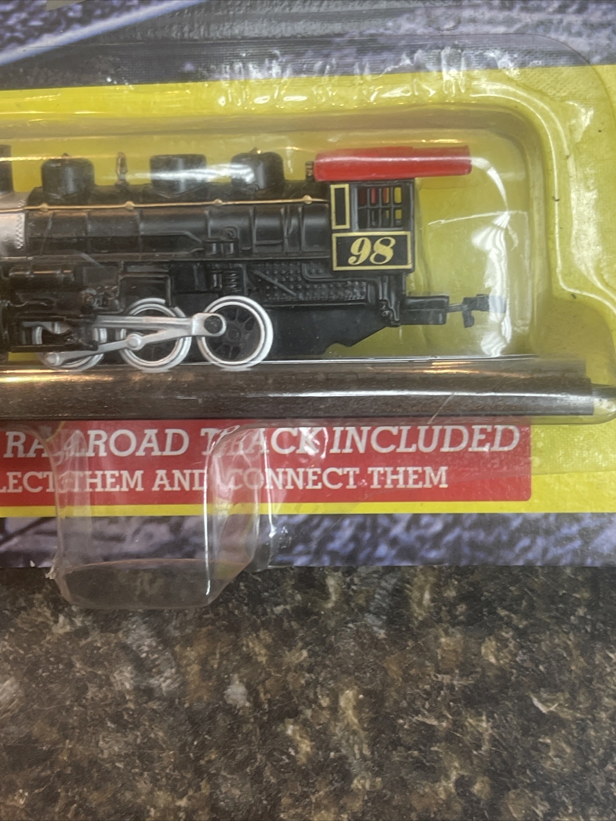 Vintage Maisto On Track 98 Caboose Die Cast Metal Replicas Train Caboose W/Bonus