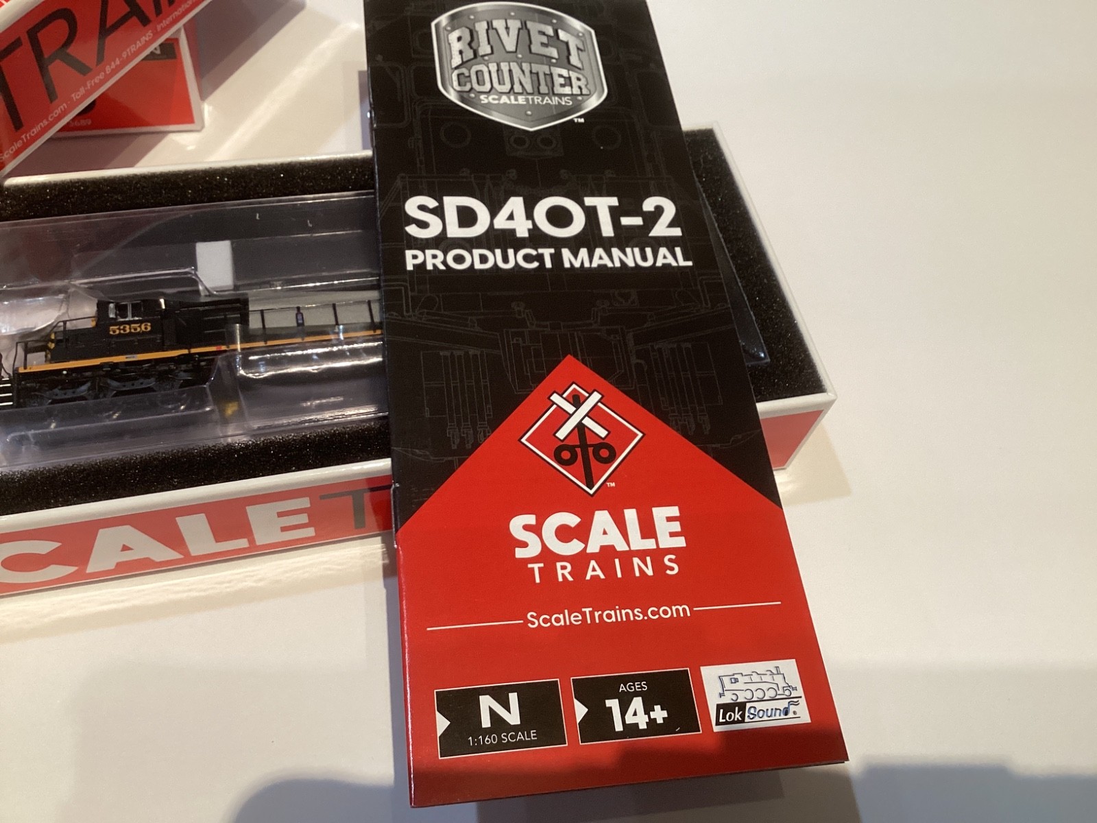 ScaleTrains N EMD SD40T-2 Rio Grande D&RGW #5356 DCC/Sound SXT39593 NEW