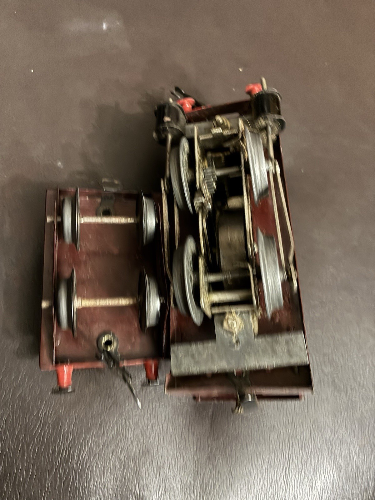 1920s Hornby ClockWork Train & Tender W Original Box
