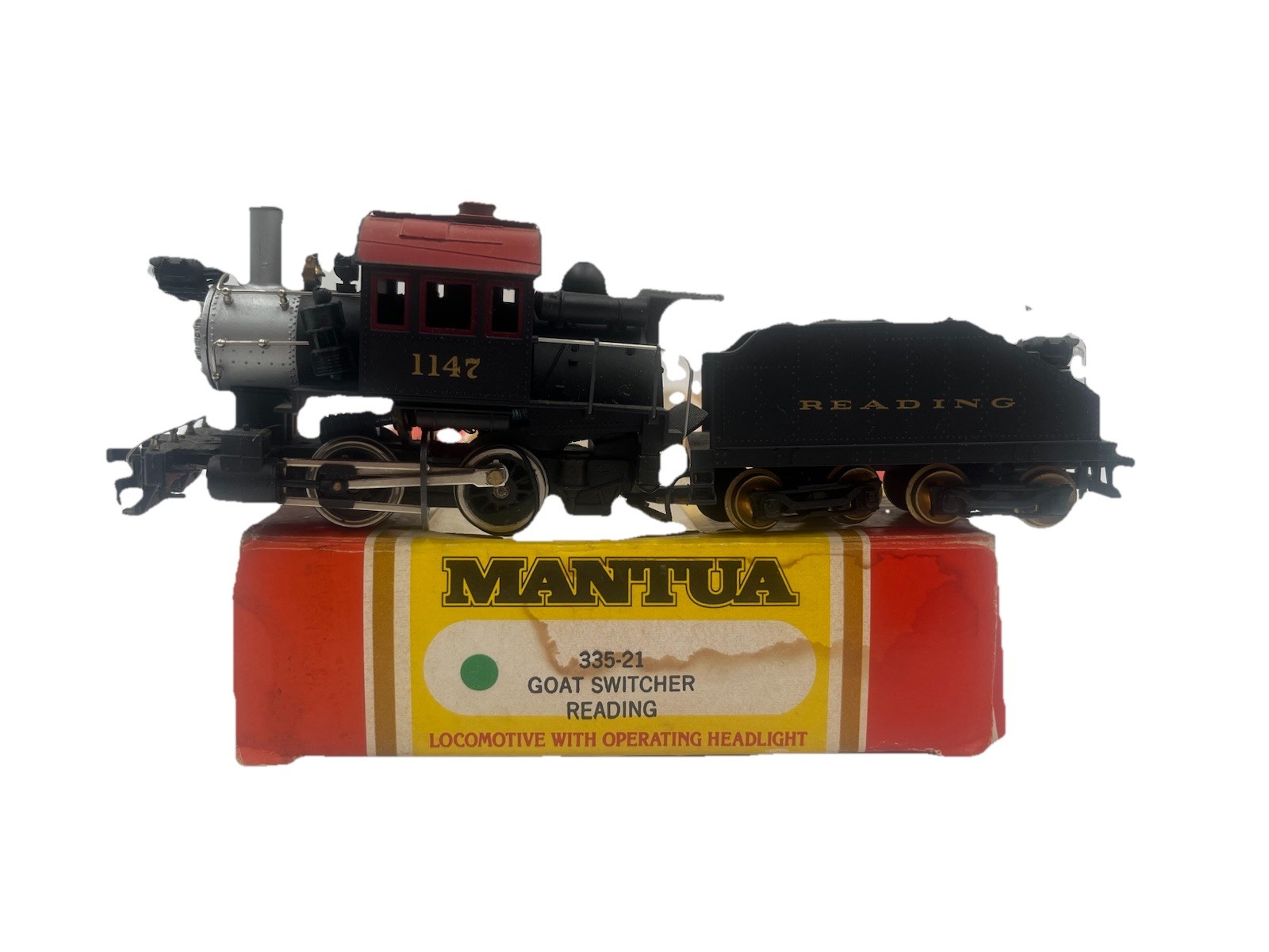 Ho Scale Mantua 335-21 Reading Goat Switcher 1147