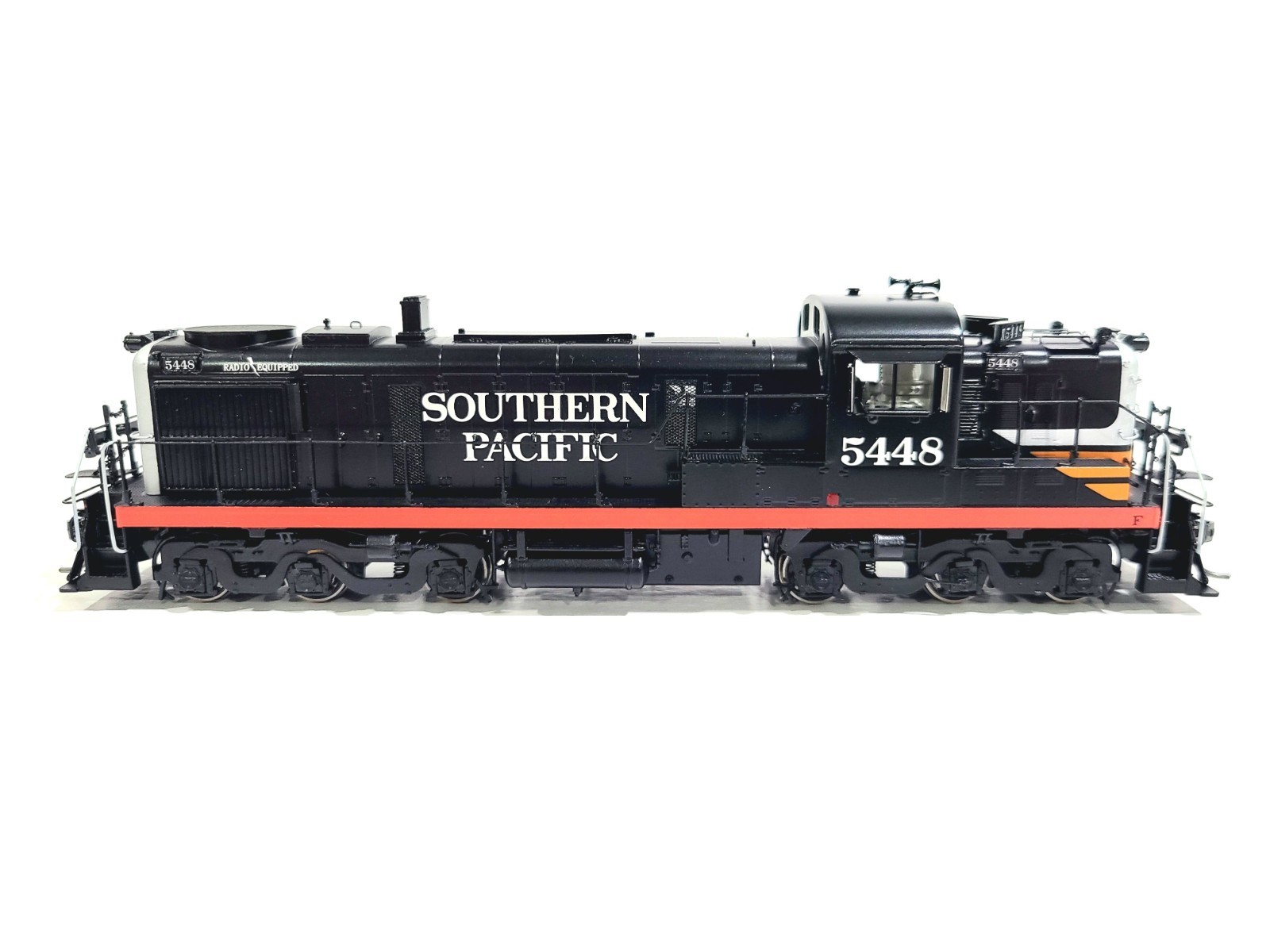 Division Point SP RSD-5 Southern Pacific Black Widow #5448 HO Brass #DP-8777