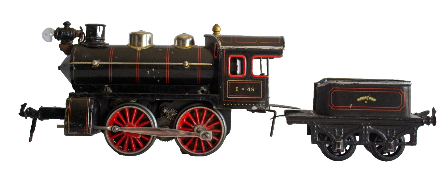Pre-War Bing I-48 1910-1915 1-gauge Electric 20v 0-4-0 Locomotive