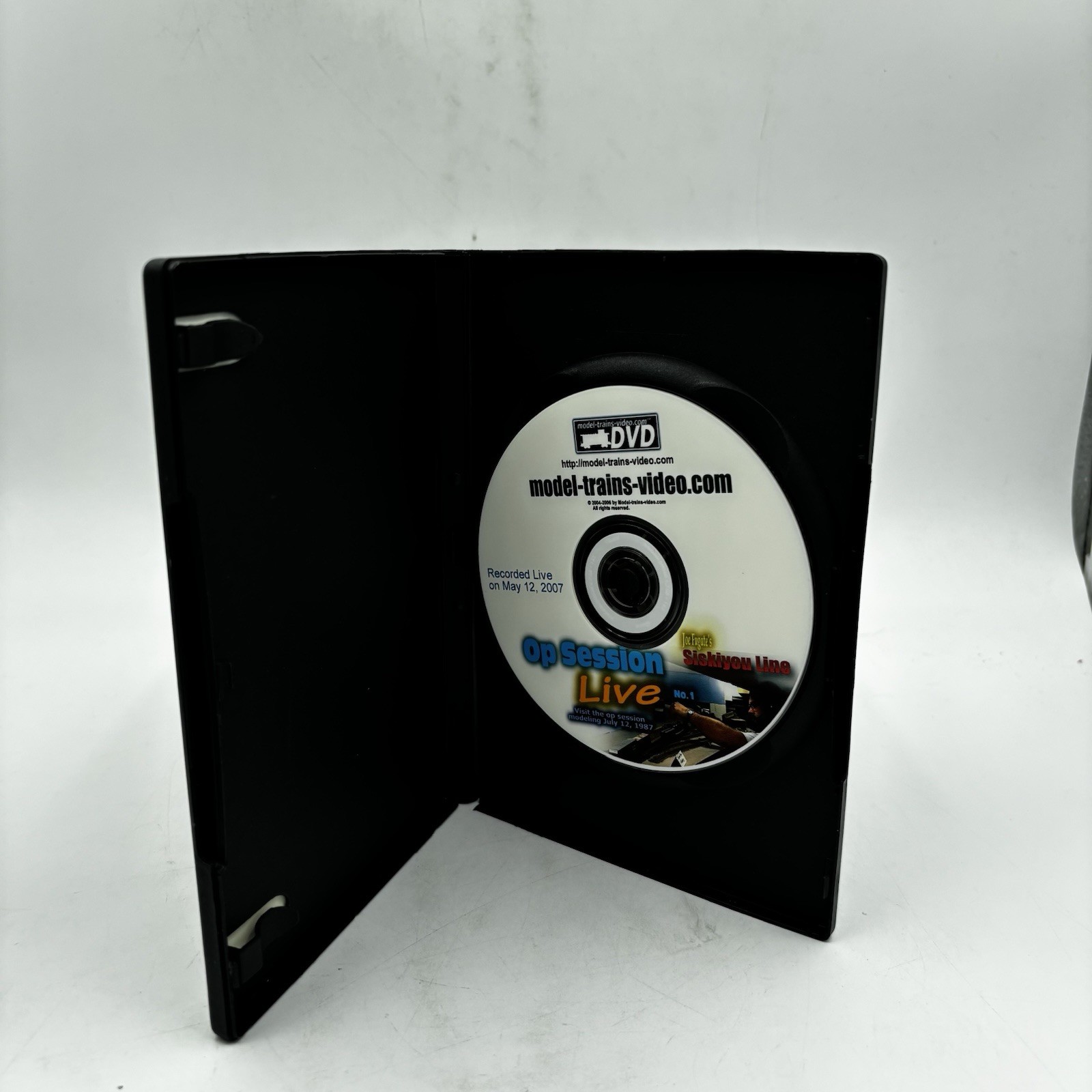 Model Railroad Train Op Session Live-Joe Fugate’s Siskiyou Line DVD Lot 1-4