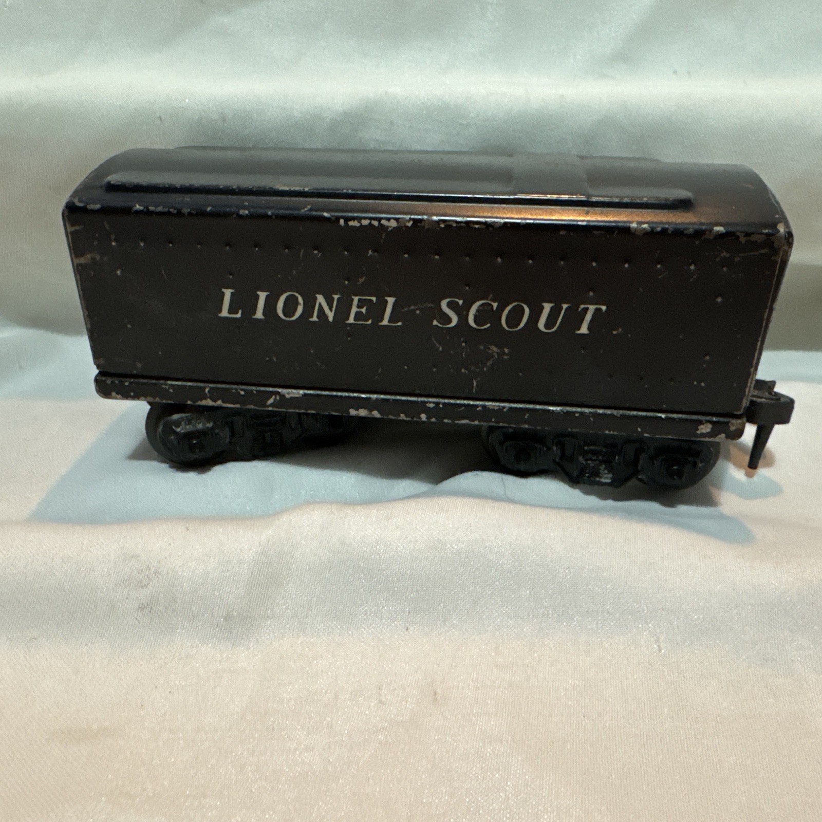 Postwar Lionel 1001T O Gauge Lionel Scout Tender Metal Tin Plate Black