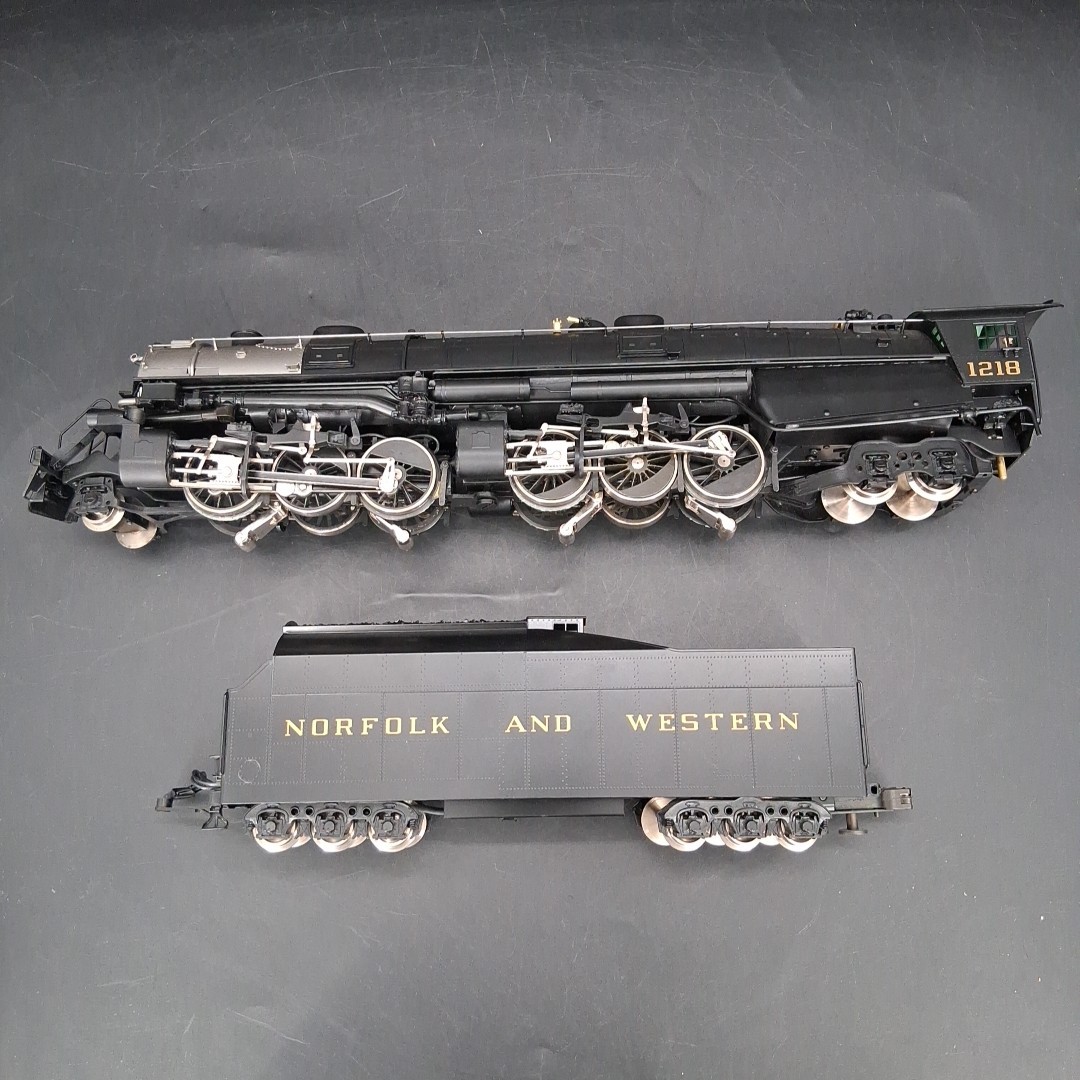 Williams Class A BS-07 N&W 3-Rail 2-6-6-4 Locomotive & Tender Limited Ed. TESTED