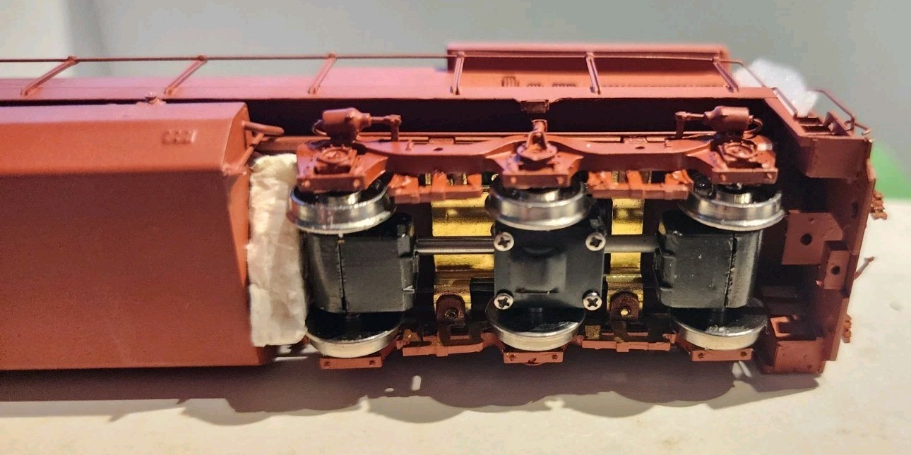 Overland Models HO Scale Brass MP C36-7 Diesel Engine Painted Unlettered