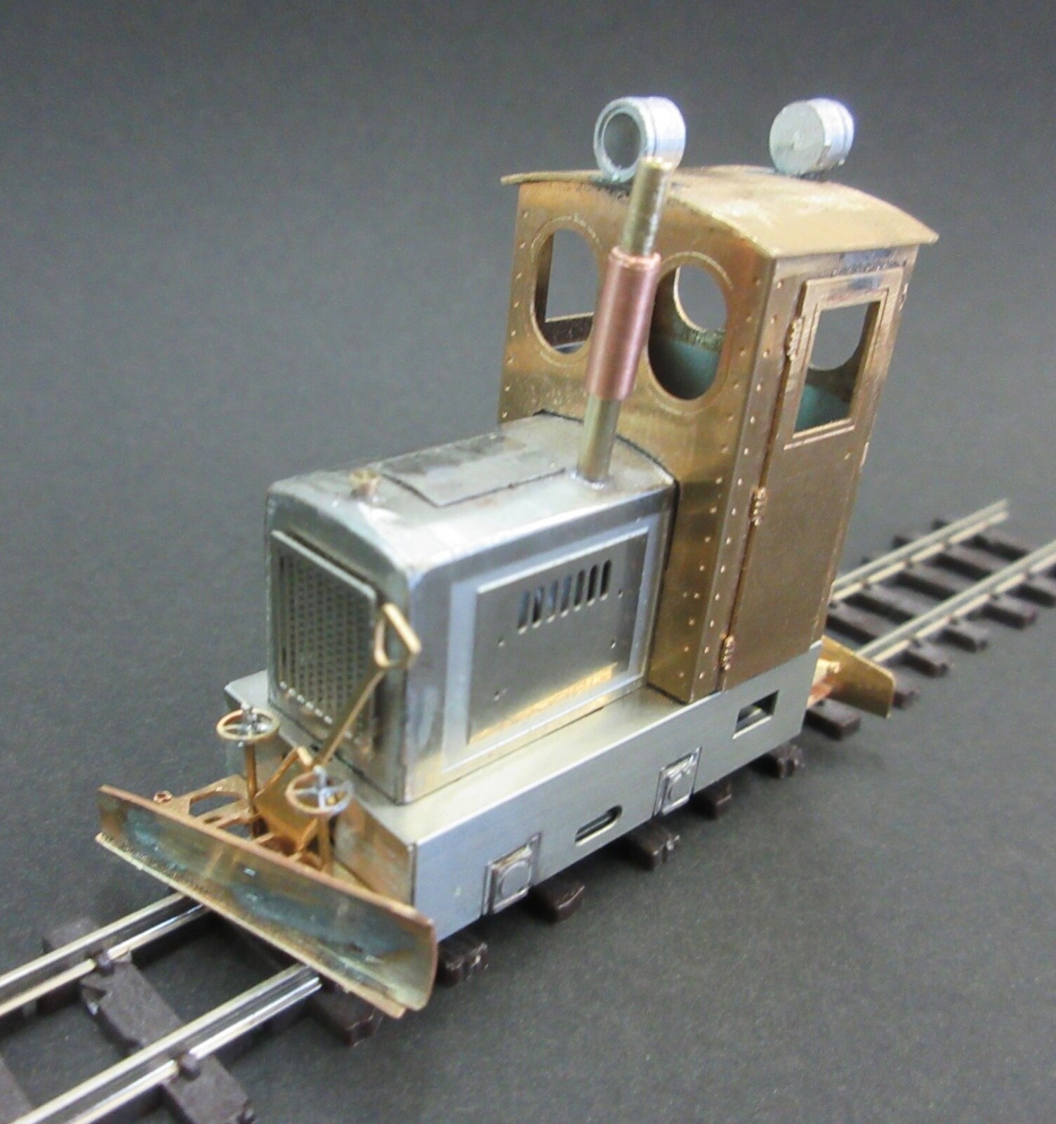 0n18 Scale Snow Plow Diesel Locomotive & Freight Car Kit PH On18/O9 Gauge MOW