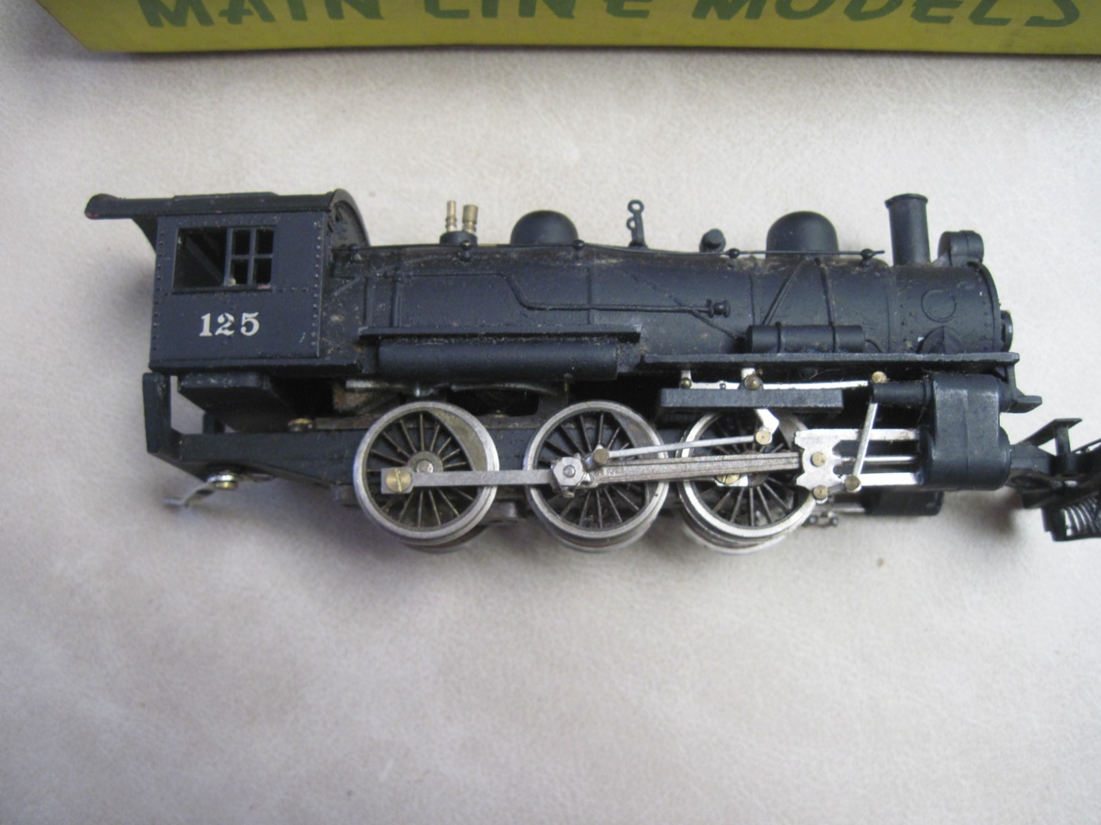 Vintage BRASS HO 4-6-0 Locomotive #125 Tokyo JAPAN Sagami? Tenshodo? UNKNOWN