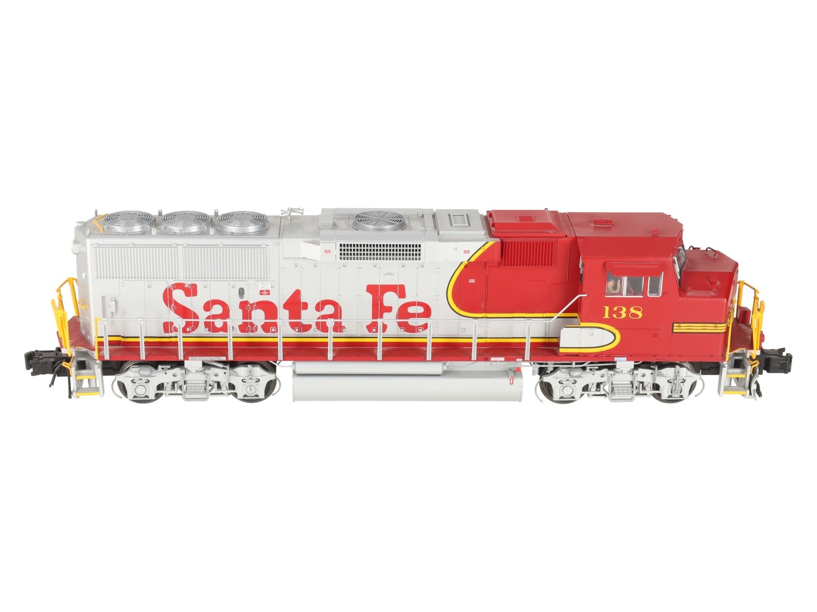 Atlas 1282-5 O Santa Fe GP60M Diesel Locomotive w/TMCC #138 – 3 Rail EX/Box