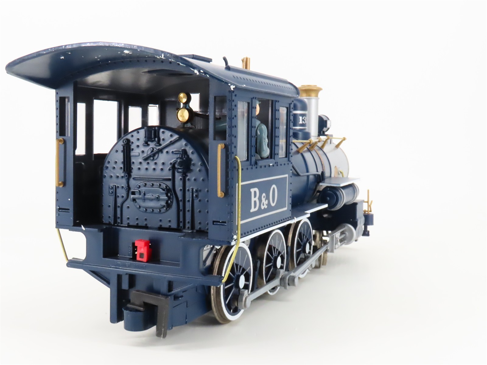 G Scale Bachmann 90016 Royal Blue Steam Locomotive Passenger Train Set