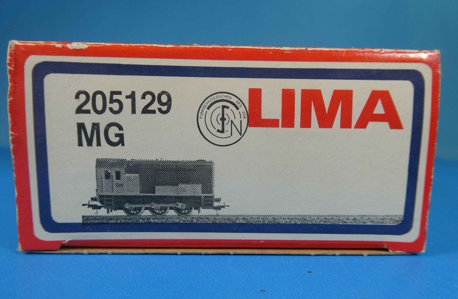 LIMA HO/OO DUTCH NS DIESEL SHUNTING LOCOMOTIVE 205129MG – OB – 1983