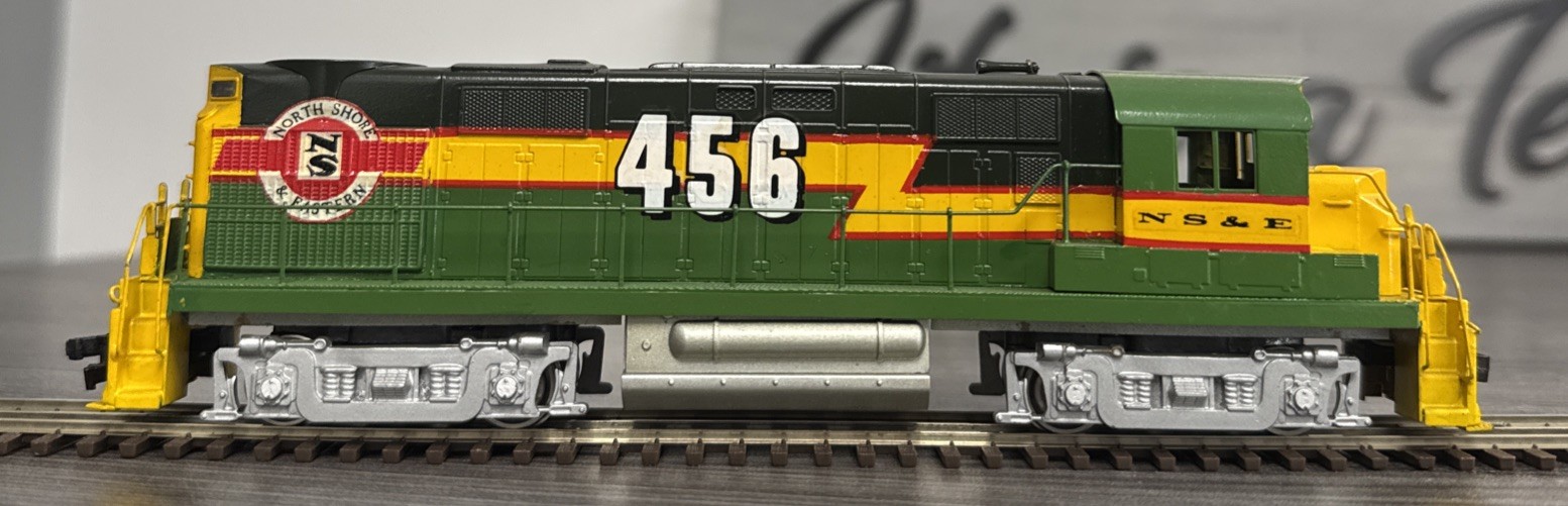 ALCO Models HO Brass #D-101 DL-640 RS-27 C/Ptd. NS&E #456 – Tested & Used!