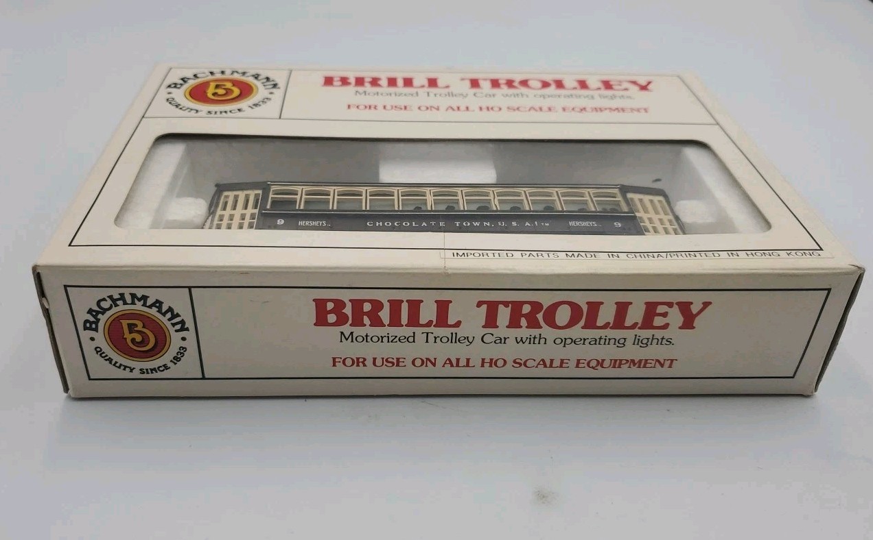 Bachmann No.61048 Hershey ‘Choclate Town USA’ Brill Trolley