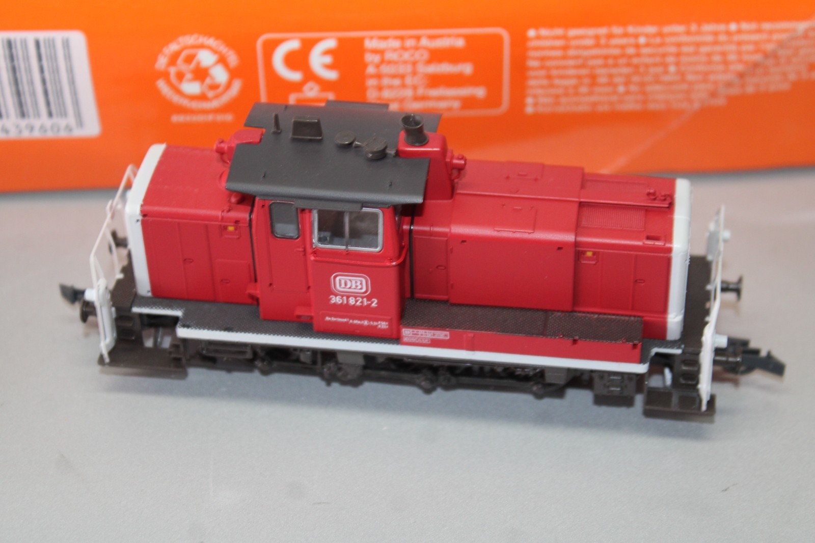 Roco 43960 Diesel Locomotive Series 361 821-2 DB 3-Leiter-Gleichstrom Spur H0 Ob