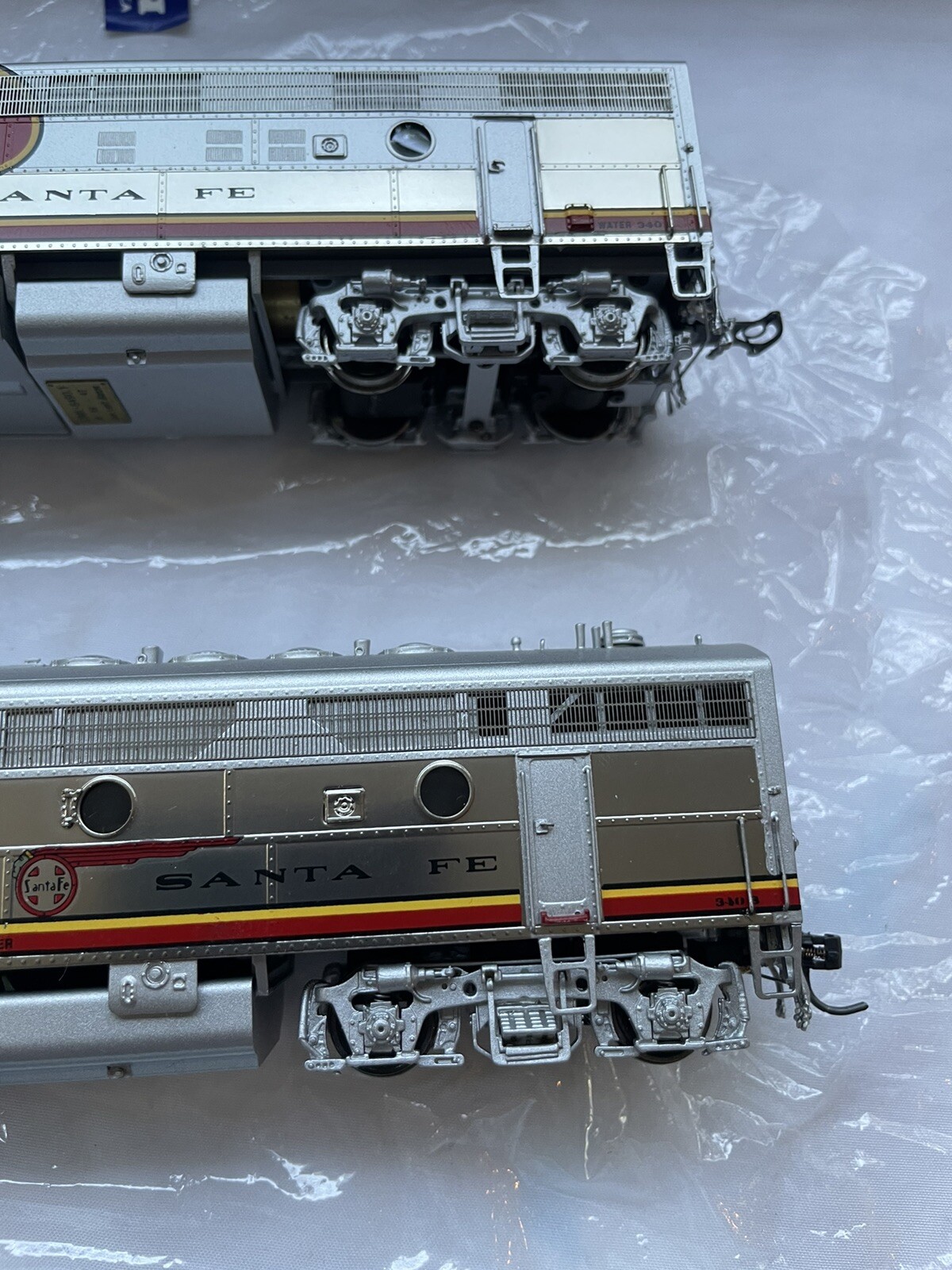 HO Brass Model-OMI 6490.1 AT&SF Santa Fe F7 A-B-B Set #3 # 340 A-B-L-F/P Mint
