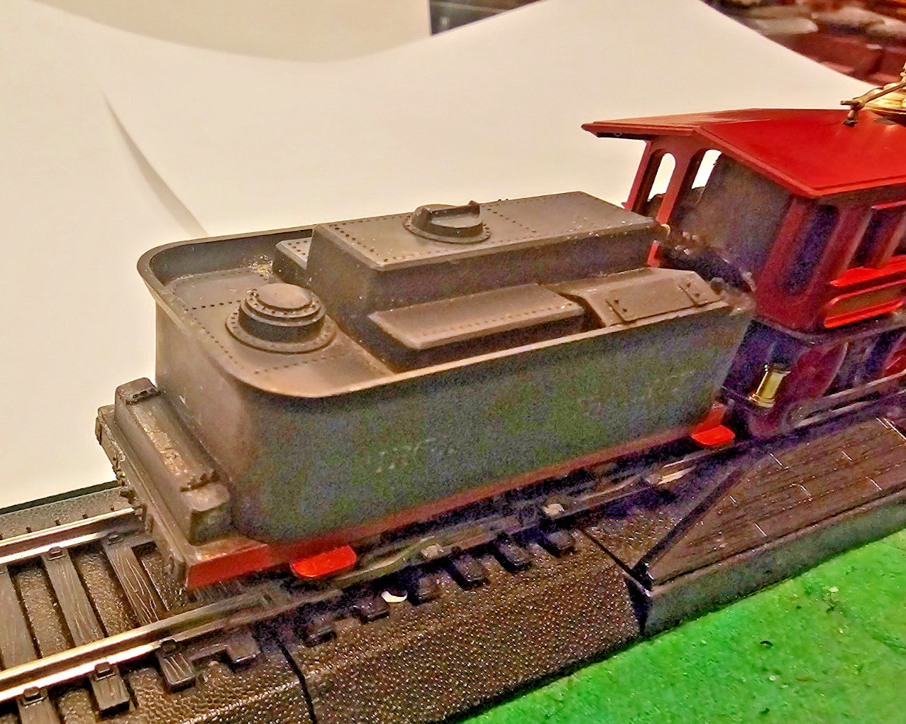 Vintage HO Scale 4-4-0 Virginia & Truckee Reno Locomotive & Tender Set Restored