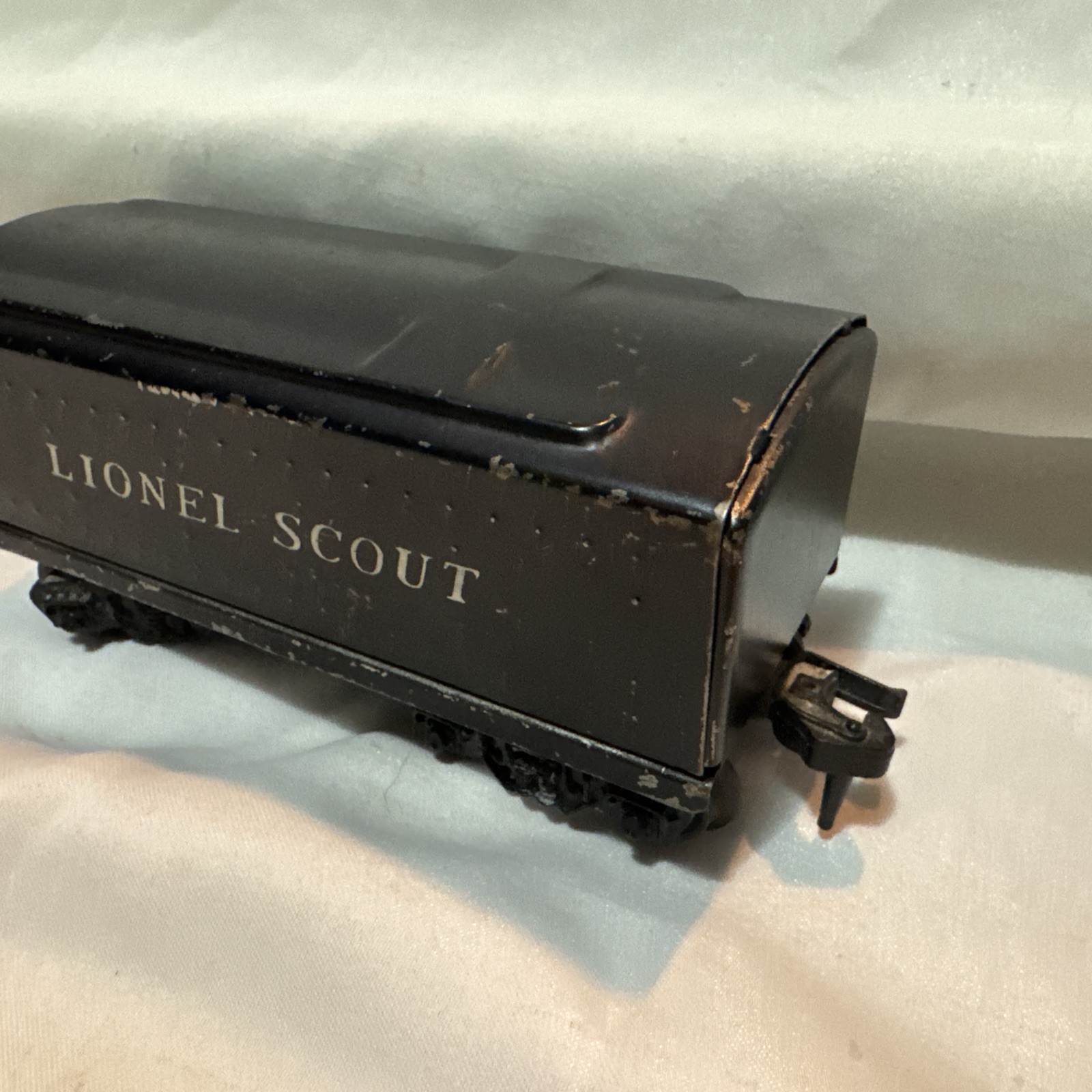 Postwar Lionel 1001T O Gauge Lionel Scout Tender Metal Tin Plate Black