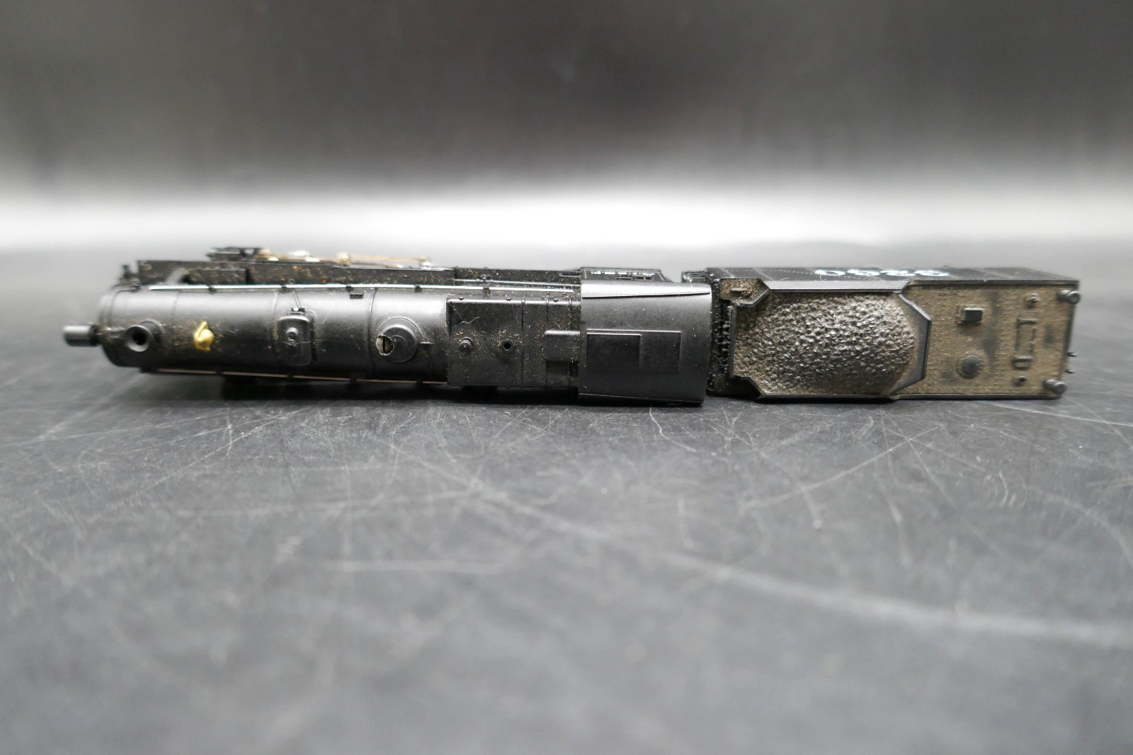 N Minitrix Santa Fe 2-10-0 Decapod Steam Locomotive – Tested & Working w/ Box