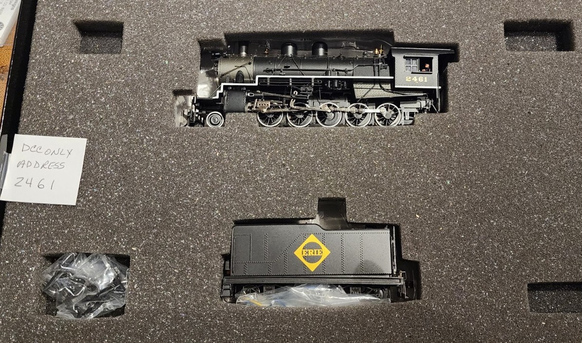 Bachmann Spectrum HO 2-10-0 Russian Decapod Erie #2461 DCC