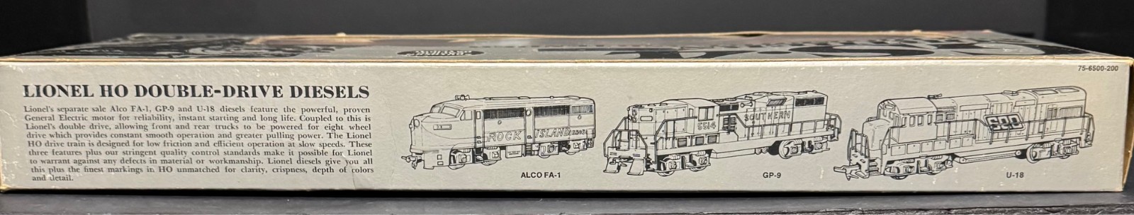 GS.4 Northern 4-8-4 Locomotive 4454 and Tender is Southern Pacific by Lionel HO