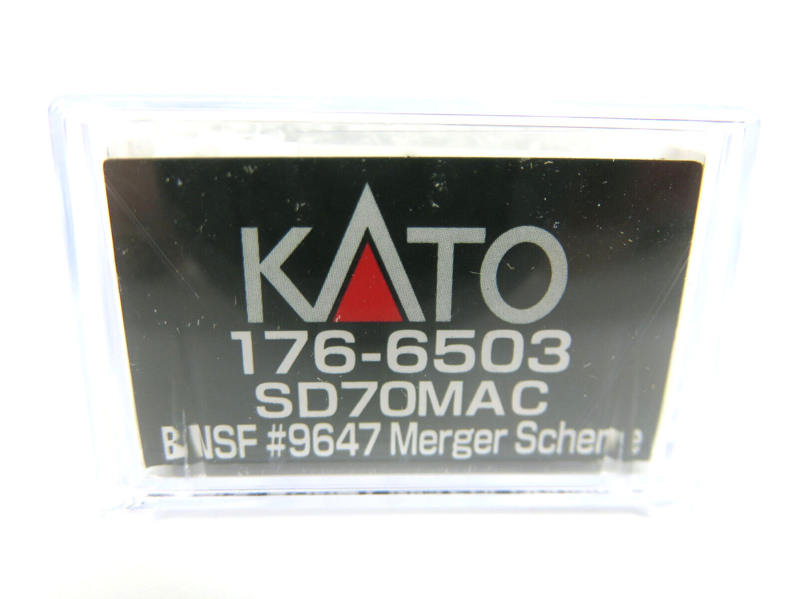 Kato 176-6503 N Scale BNSF EMD SD70MAC Locomotive #9647 Merger Scheme NIB
