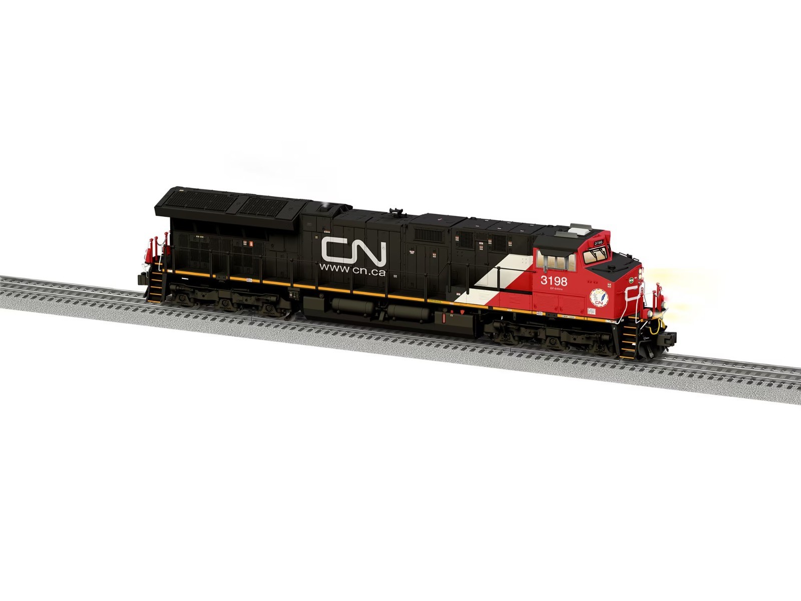 Lionel Trains 2533469 CN Superbass ET44AC #3198 Diesel Locomotive, O Gauge, NIB