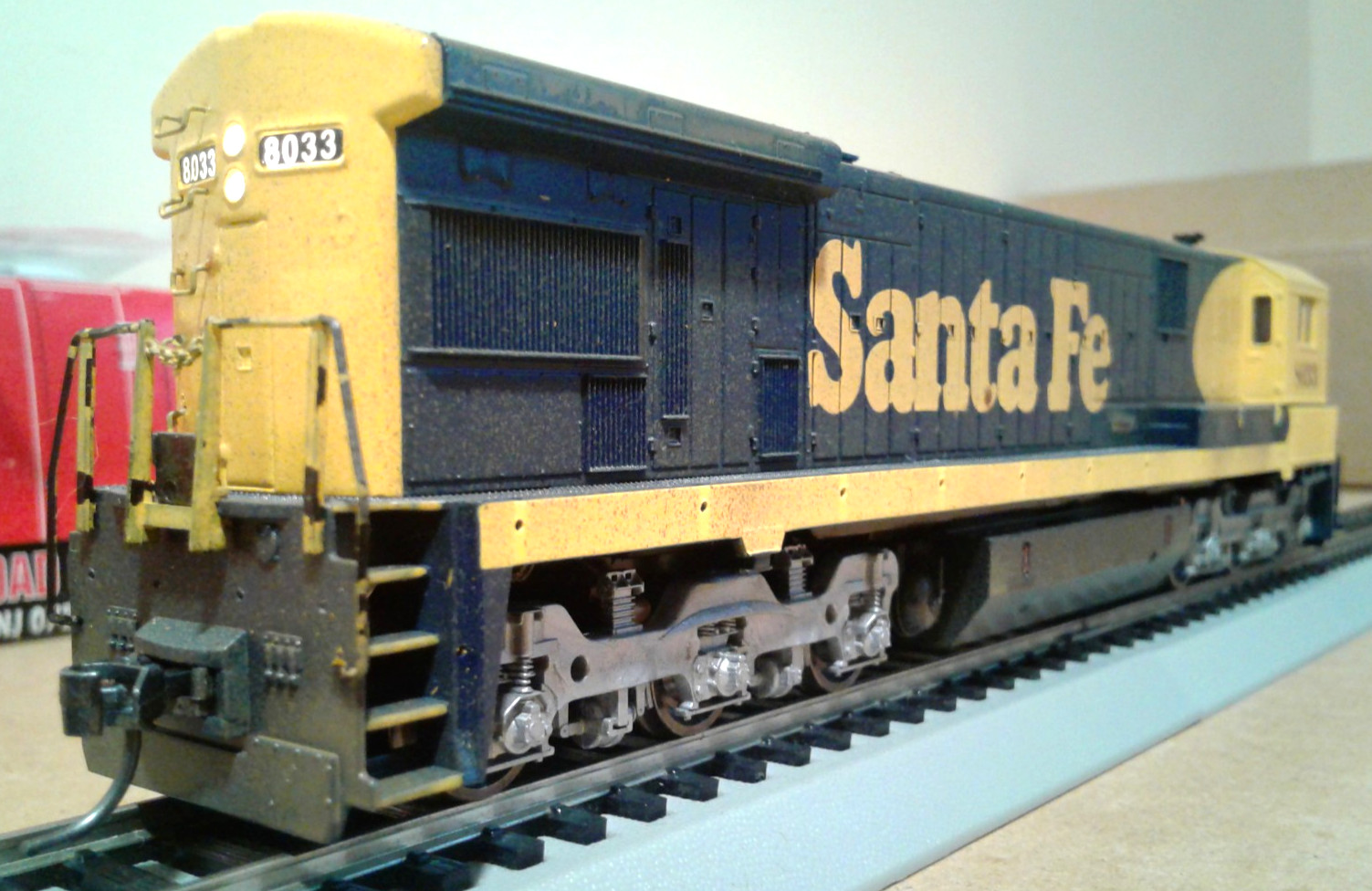 HO SCALE ATLAS GE C30-7 SANTA FE ATSF #8033 8603 DCC