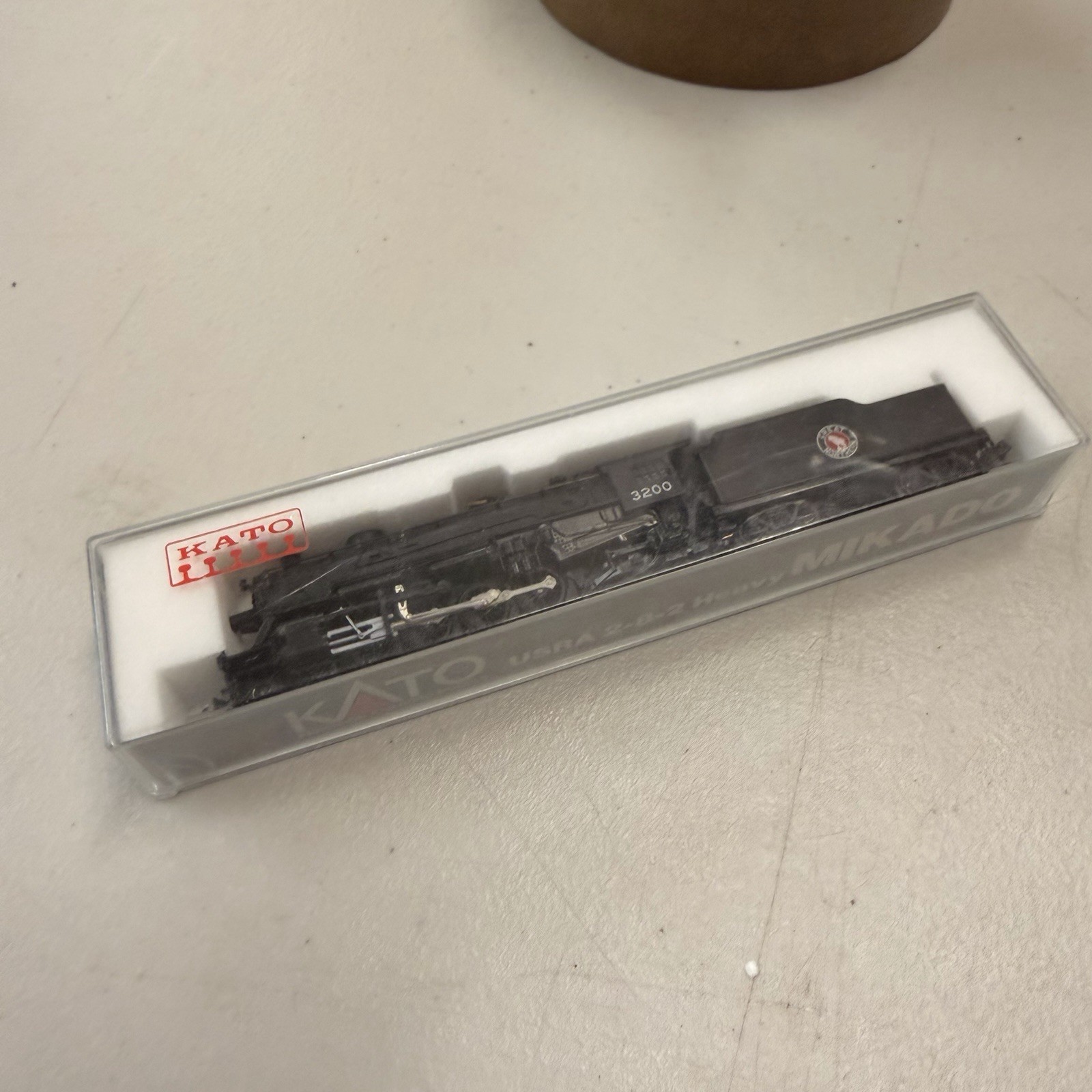 KATO 126–0107 USRA 2–8–2 Heavy Mikado N-Scale Great Northern #3200 Brand New!!