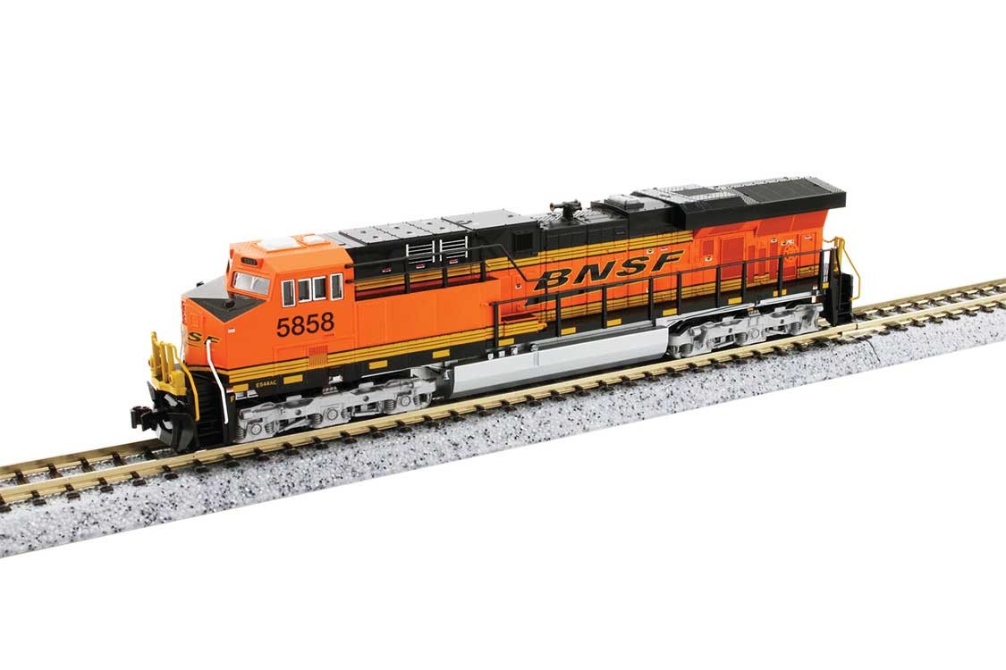 Kato ~ N Scale ~ ES44AC ~ BNSF #5858 ~ DCC Silent ~ 176-8958DCC