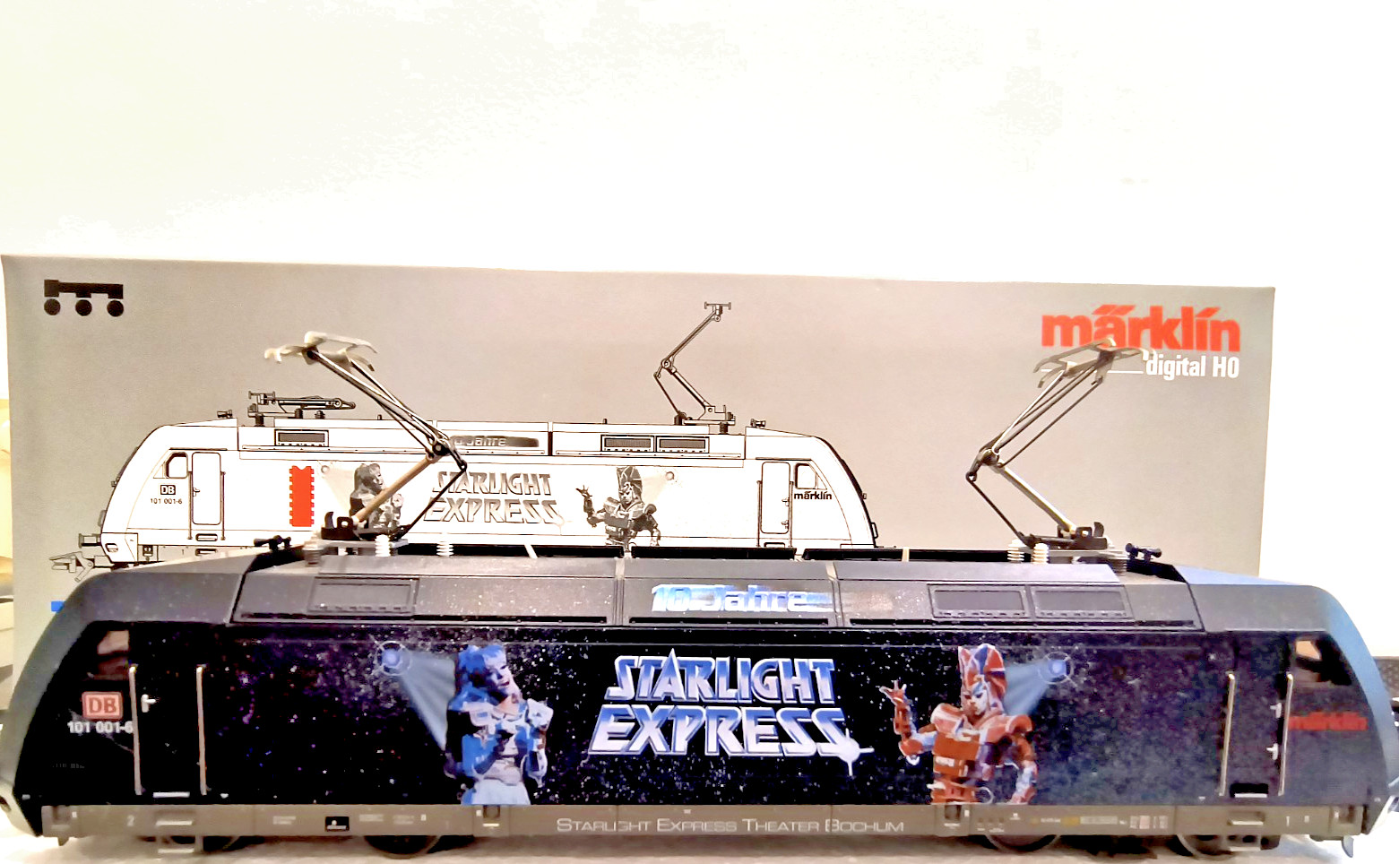 MARKLIN HO 37373 DB AG BR-101 STARLIGHT EXPRESS E-LOK DELTA/DIGITAL NEW IN BOX