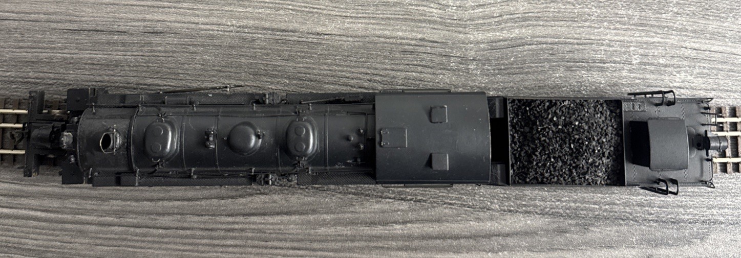 Pacific Fast Mail HO Brass Mallet Denver & Salt Lake 2-6-6-0 C/Ptd. D&RGW #3361