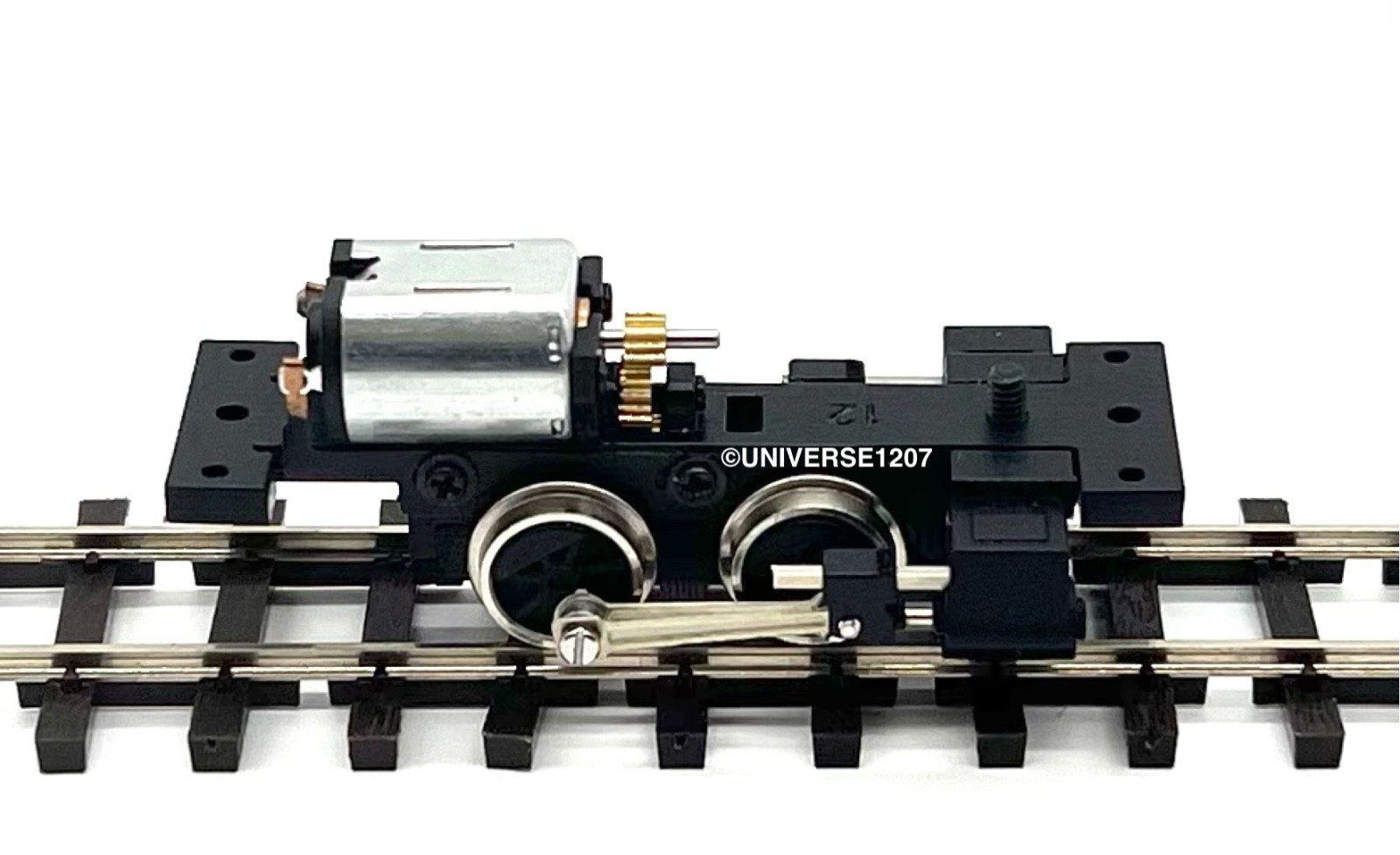 HOn30/HOe/009 NJNG 0-4-0 Power Drive Unit Wheel 12mm/7mm Steam Locomotive Engine