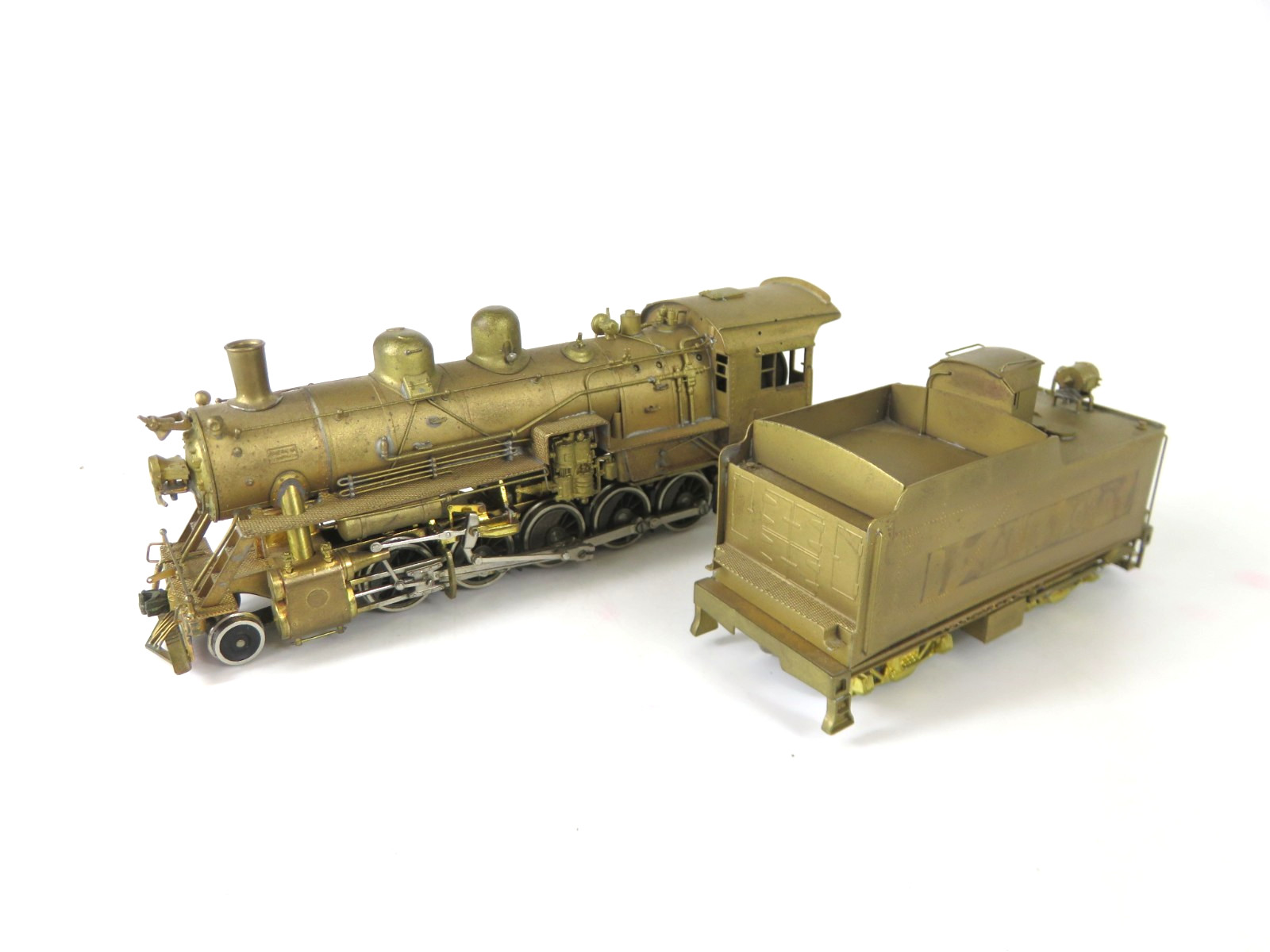 Pacific Fast Mail Brass HO Scale Frisco 2-10-0 Russian Steam Locomotive