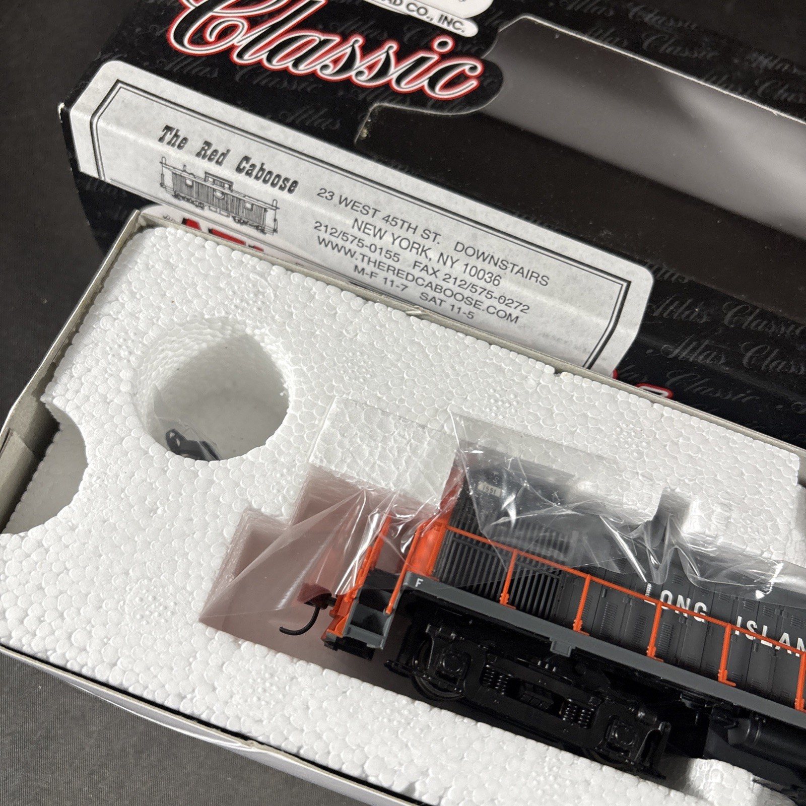 ATLAS HO CLASSIC ALCO RS 3 LONG ISLAND NUMBER 1551 8349 MODEL TRAIN