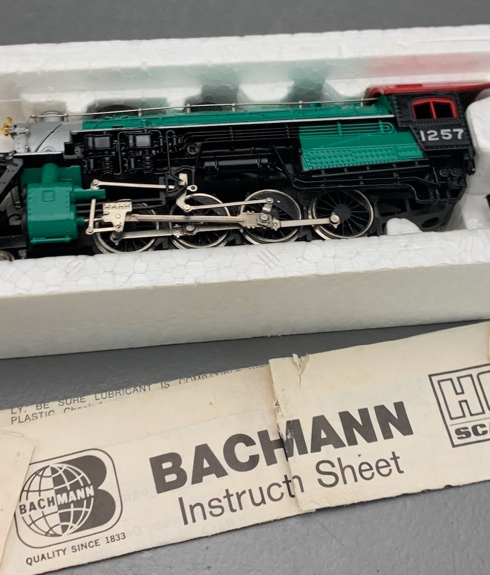 HO Bachmann 2-8-0 Consolidation Steam Loco Great Northern #1257 LNIB! HO8598