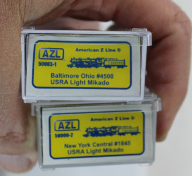 Z- Gauge – AZL – 2-8-2 – Light / Heavy Mikado Engines – Your Choice
