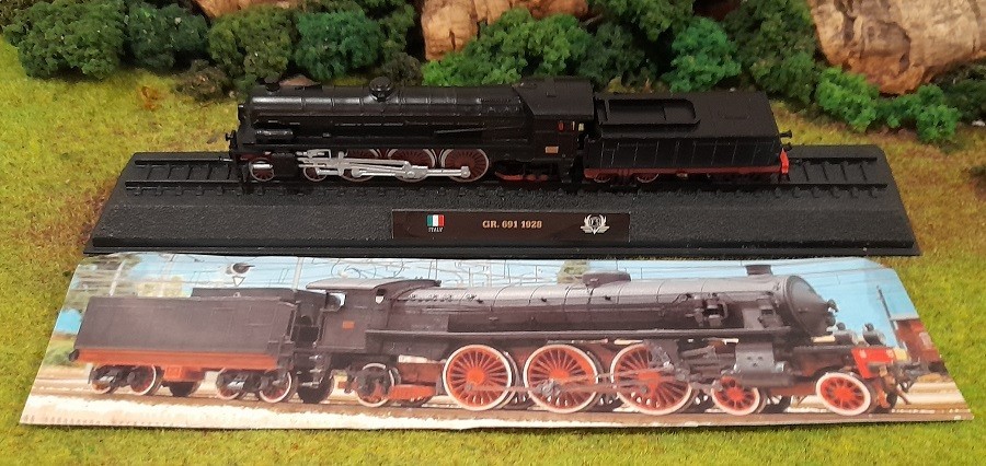 * N Scale * Amercom * FS 1928 GR. 691 4-6-2 Steam Locomotive * Italy *
