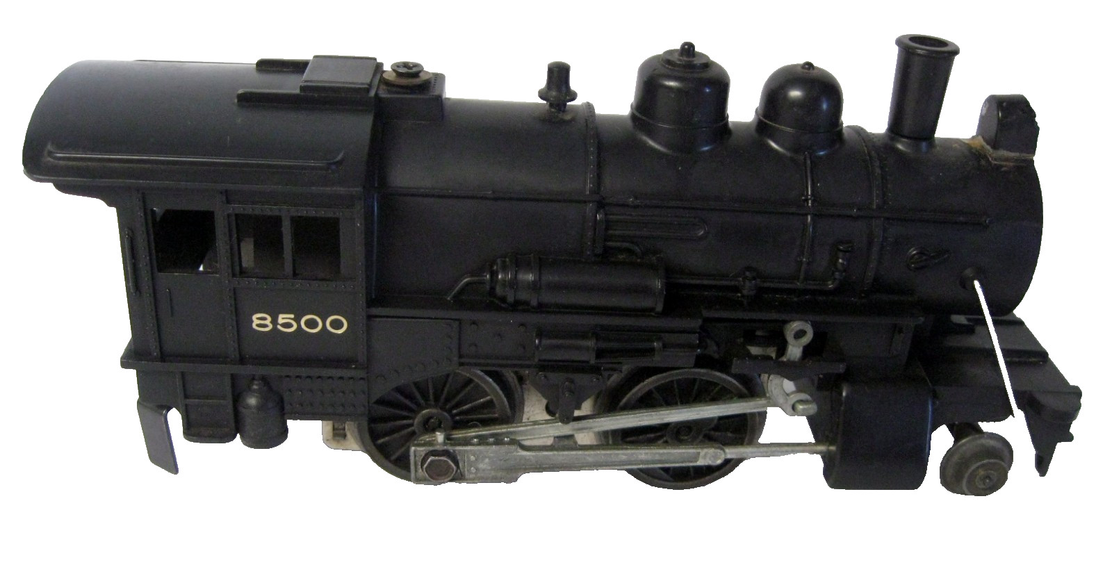 LIONEL 8500 STEAM ENGINE W/ MANUAL REVERSE -Untested -Boiler Front Missing