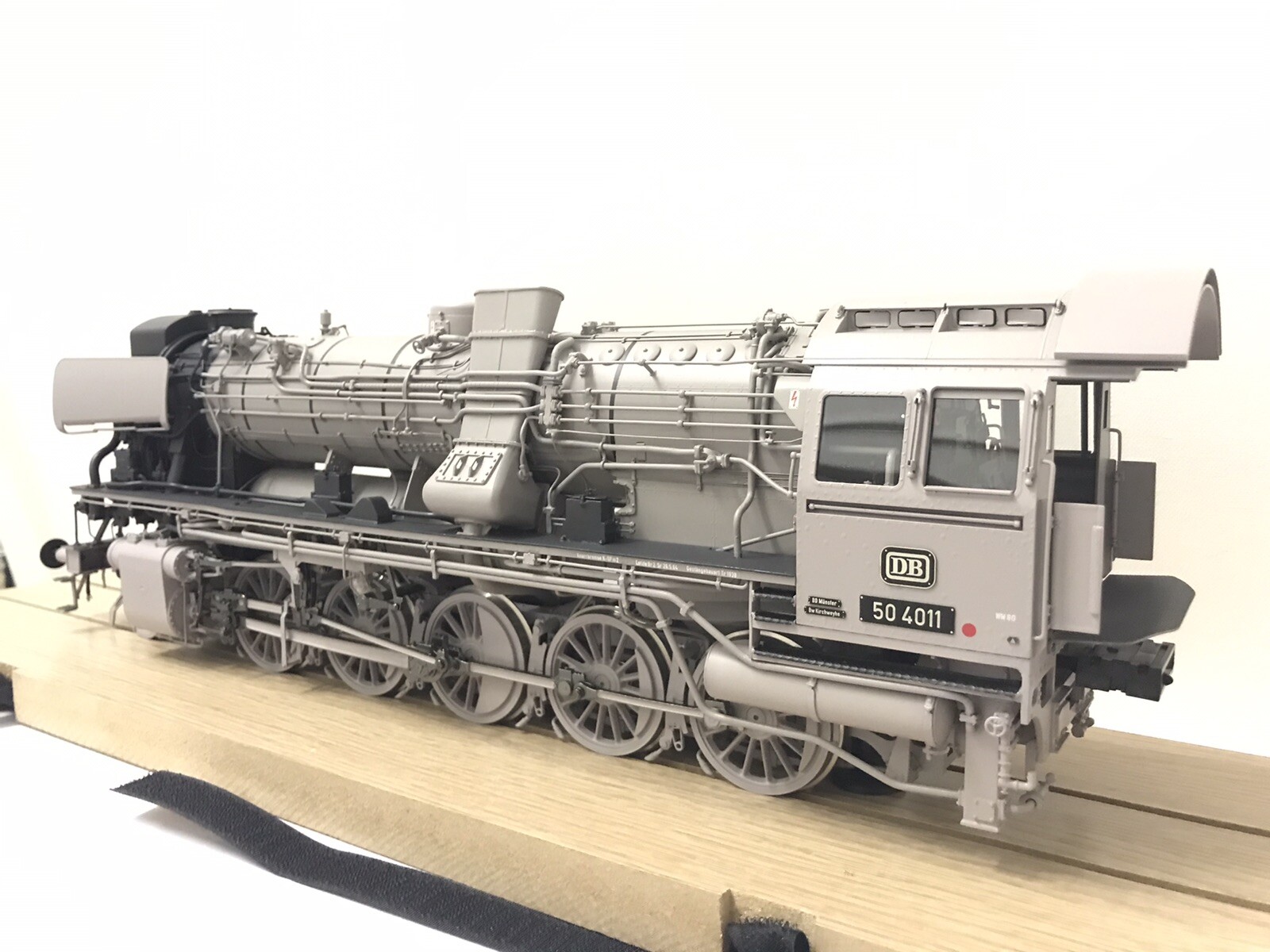 KM1 Gauge 1 Steam Franco Crosti Br 50 4011 DB Photo Paint Special Series Limited