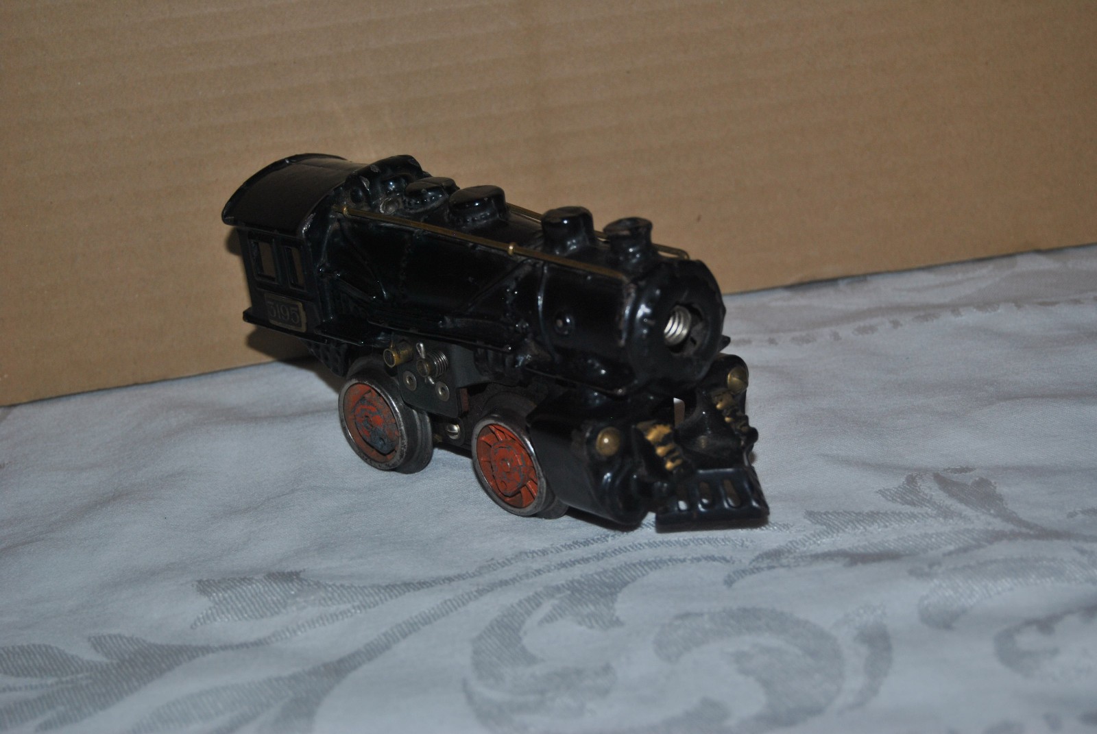Prewar AMERICAN FLYER No. 3195 Cast Iron STEAM LOCOMOTIVE for PARTS or REPAIR !!