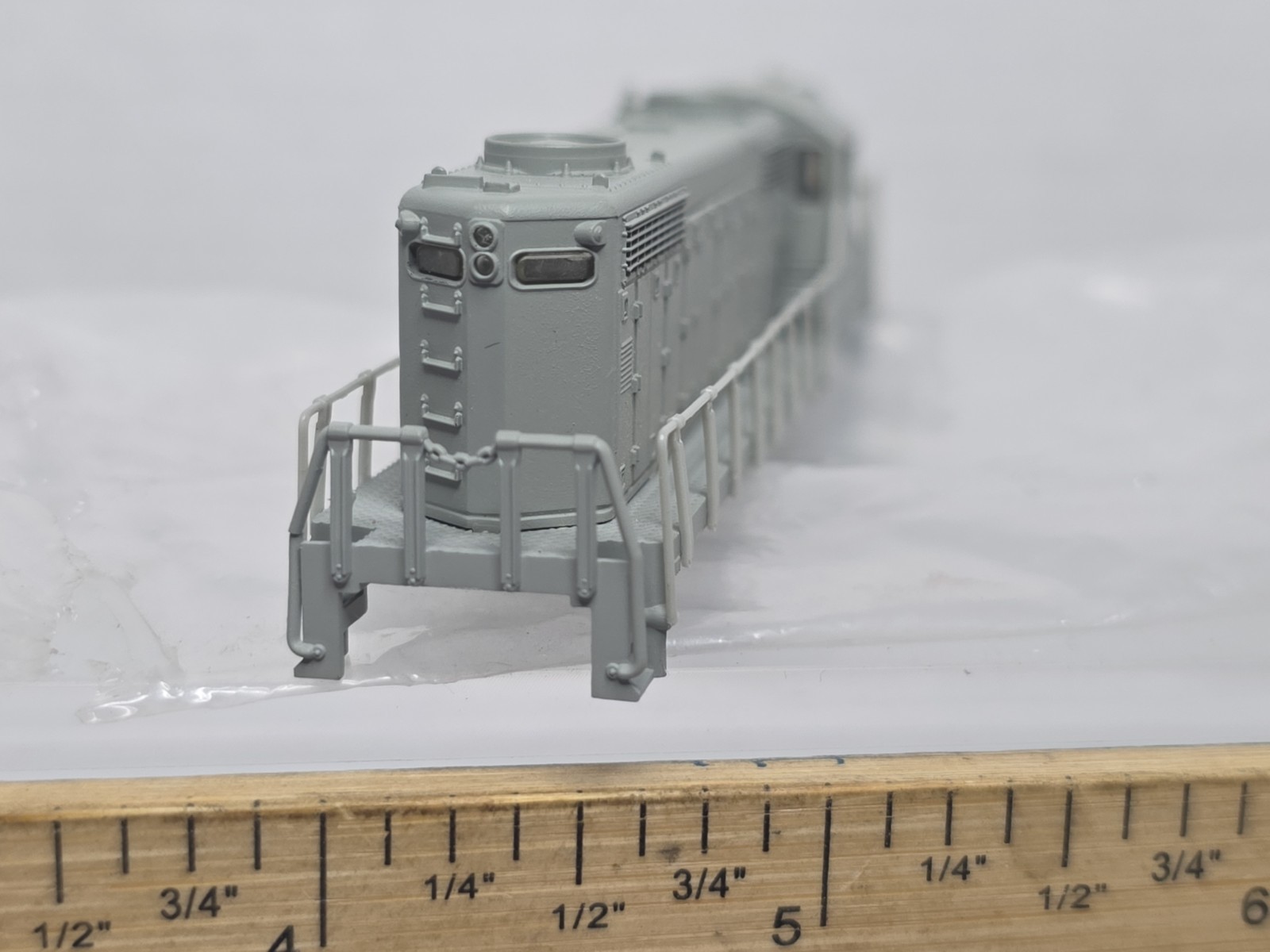 Shell Only Life Like N Scale GP-18 Diesel Locomotive Undecorated Hobby Smith LN