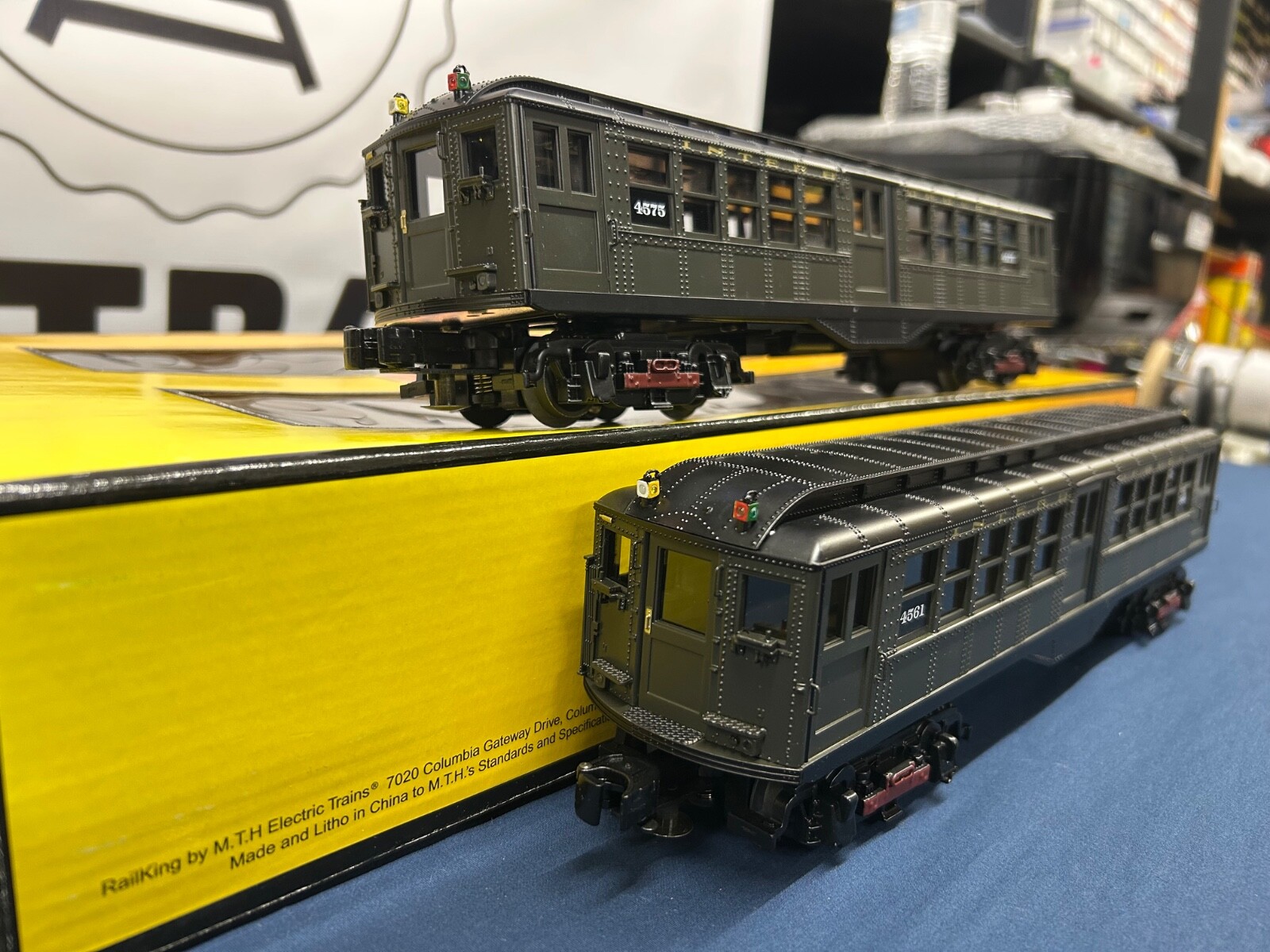Mth Metropolitan LO-V 2-Car Add-On Non_powered Subway Set 30-2757-1